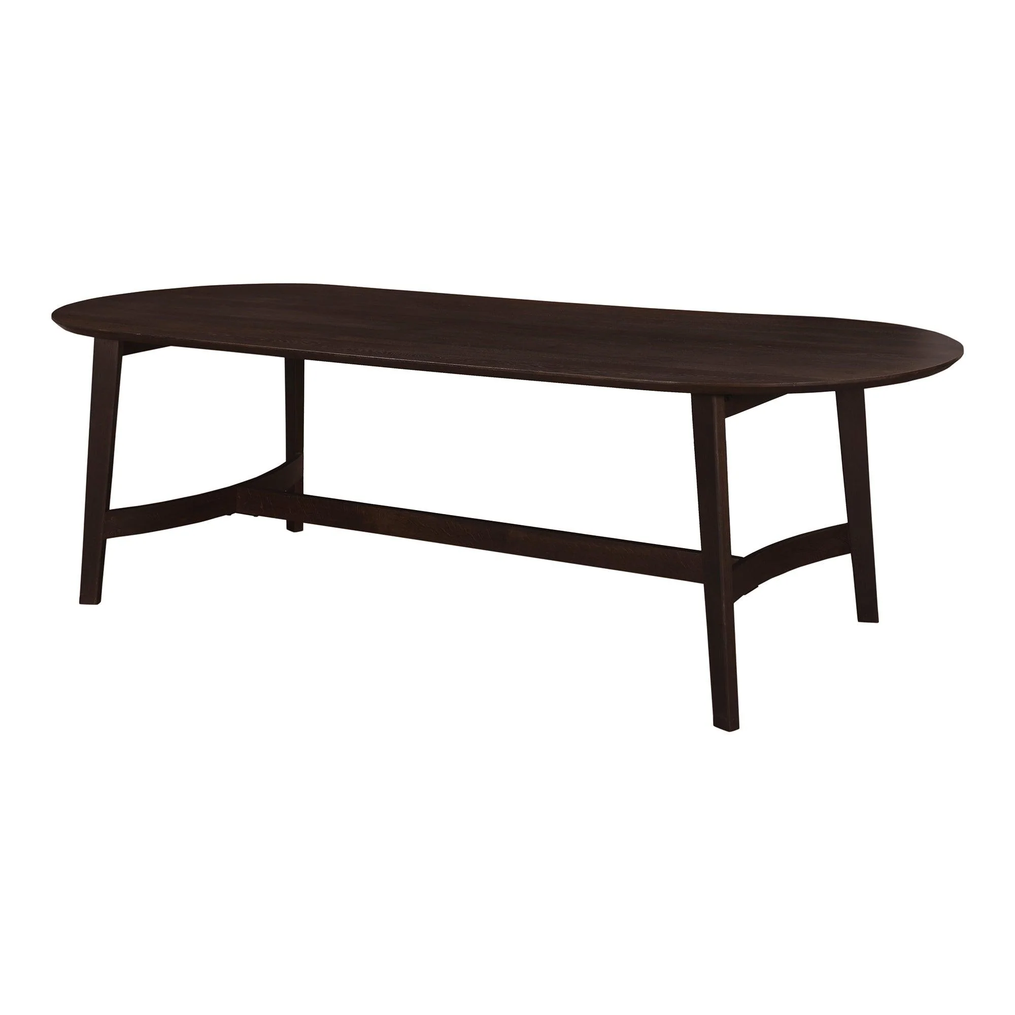 Trie Dining Table Small Dark Brown - Frankwebs