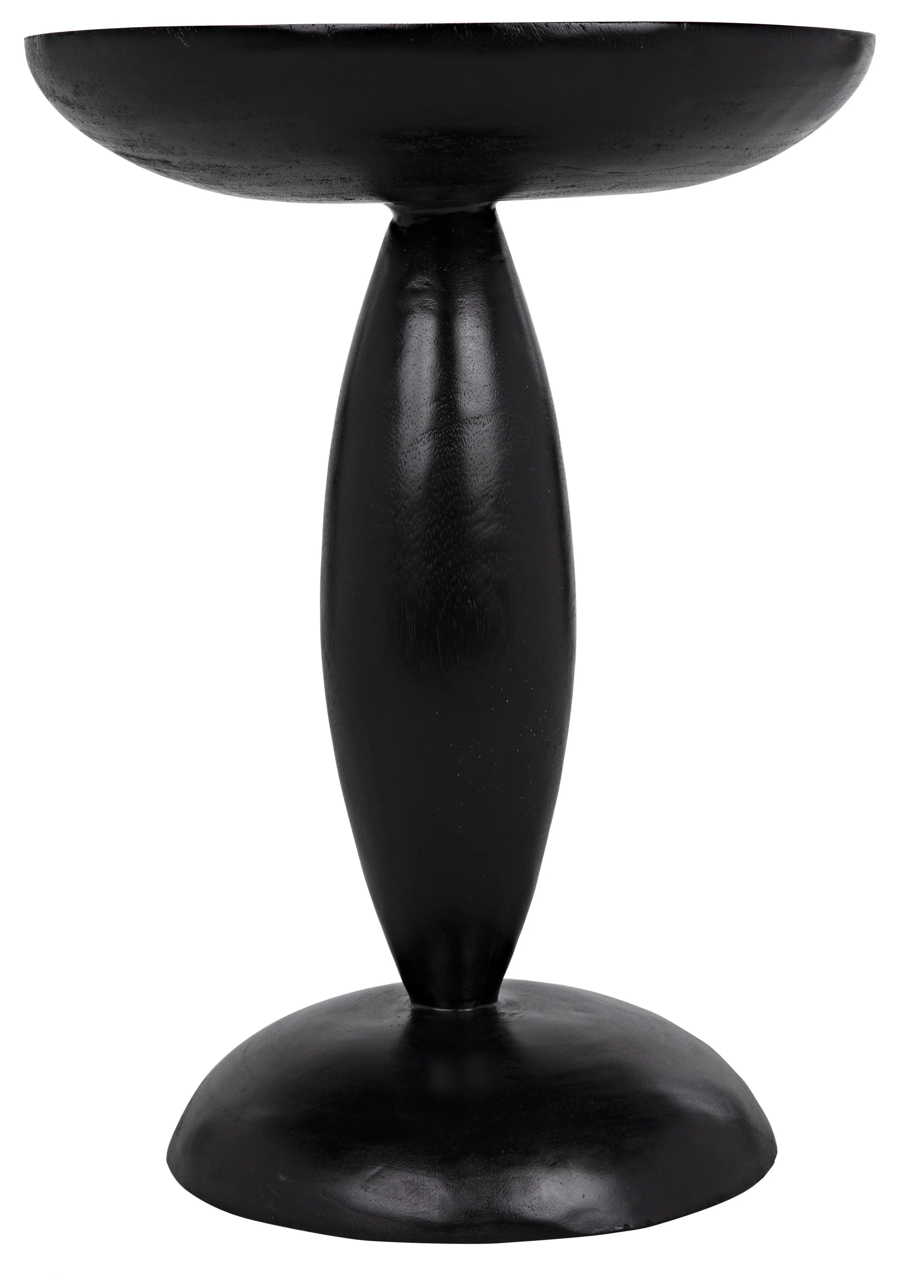 Adonis Side Table, Hand Rubbed Black - Frankwebs