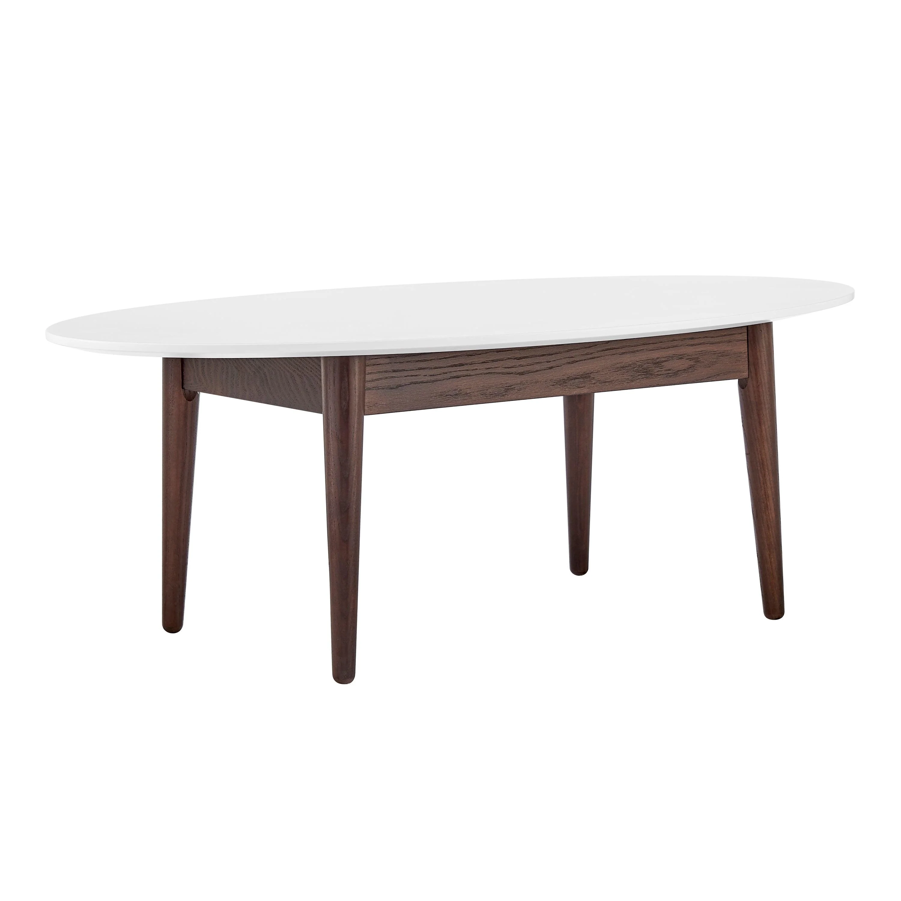 Manon Coffee Table with Dark Walnut Legs - Frankwebs