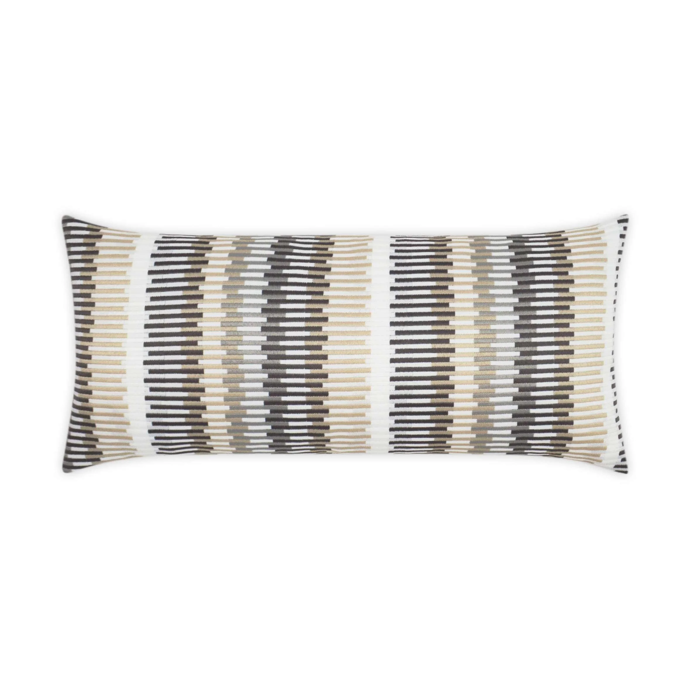Outdoor Sunfun Stripe Lumbar Pillow - Frankwebs