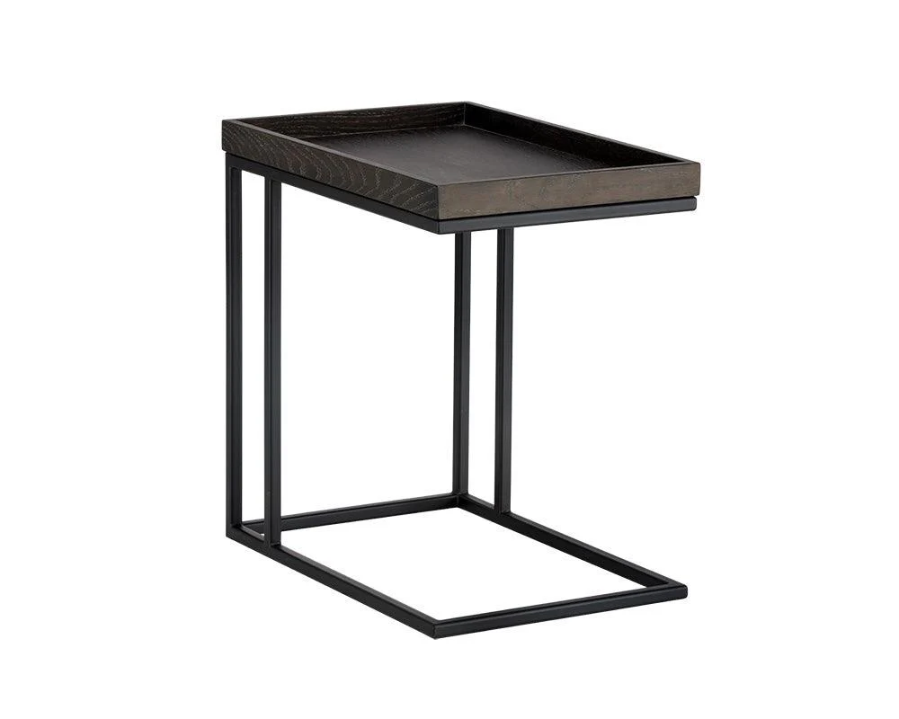Arden C-Shaped End Table - Frankwebs