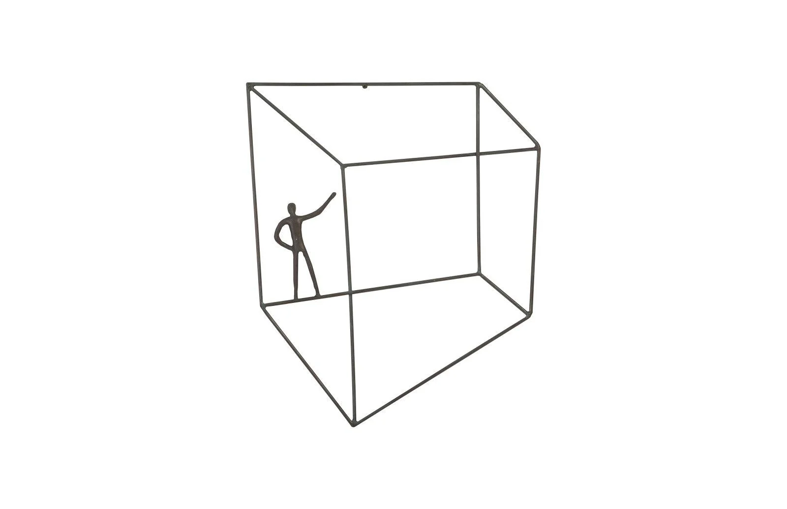 Perspective Wall Art, Square, Standing Arm Up - Frankwebs