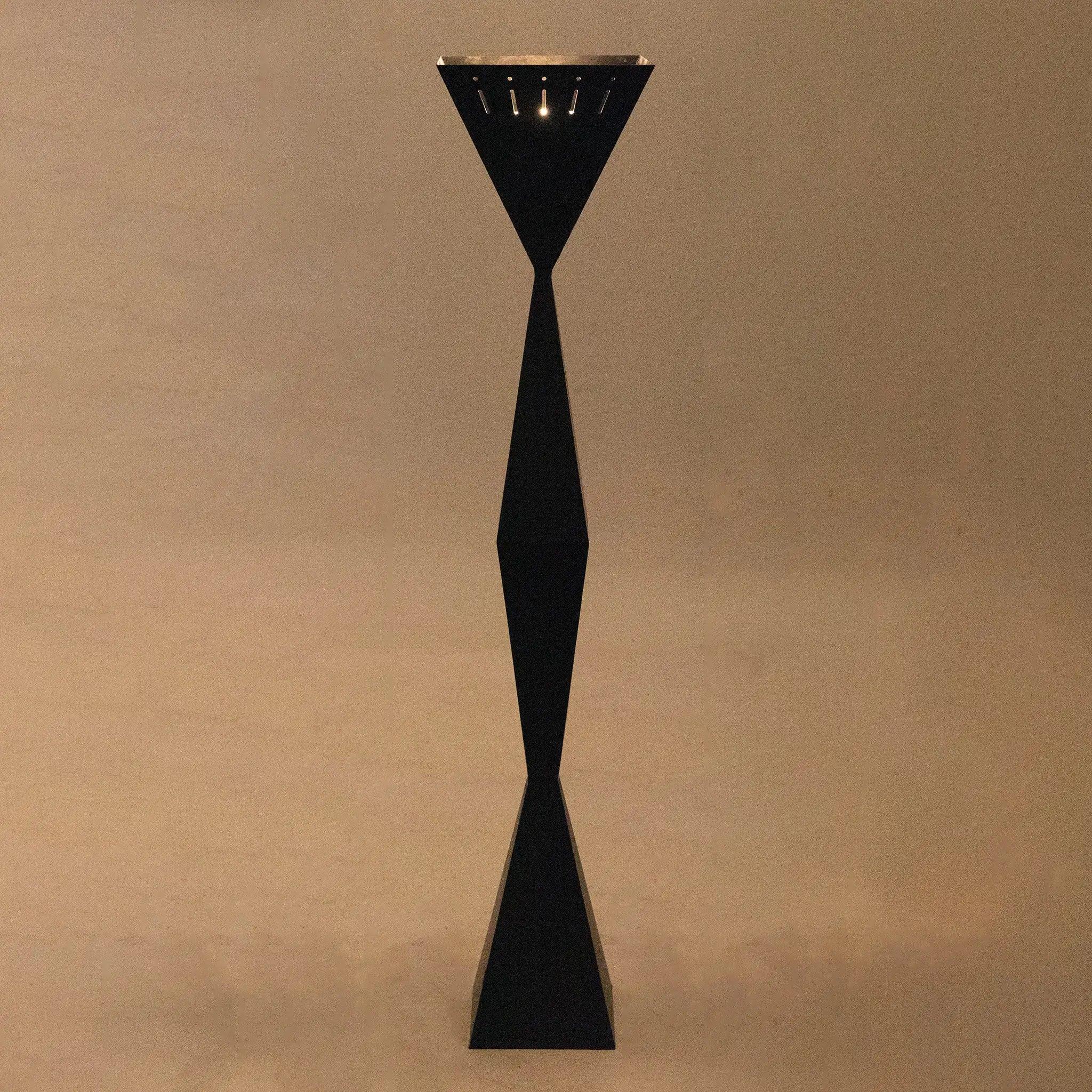 Brixton Floor Lamp, Black Steel - Frankwebs