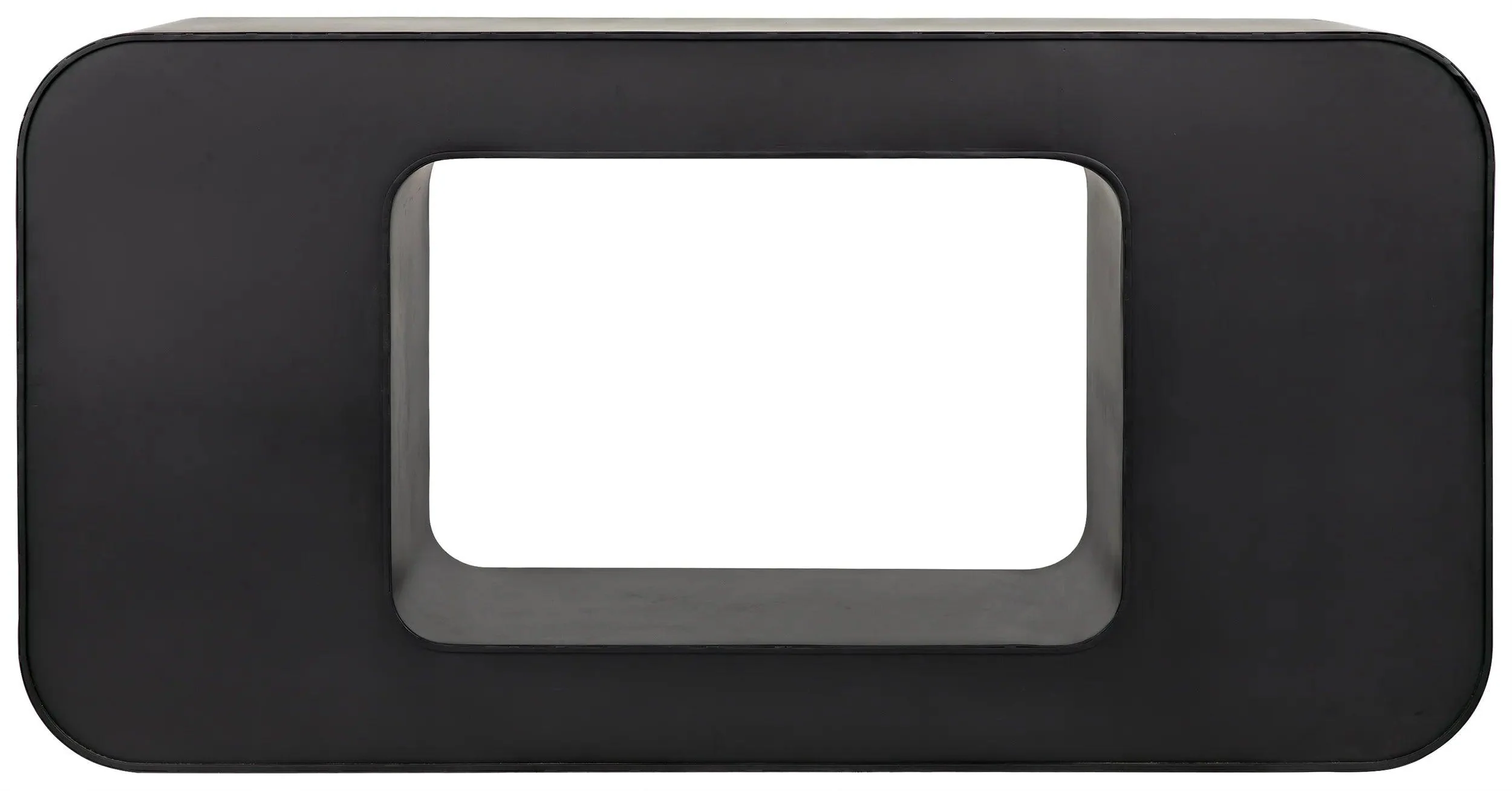 Shylock Console, Black Steel - Frankwebs