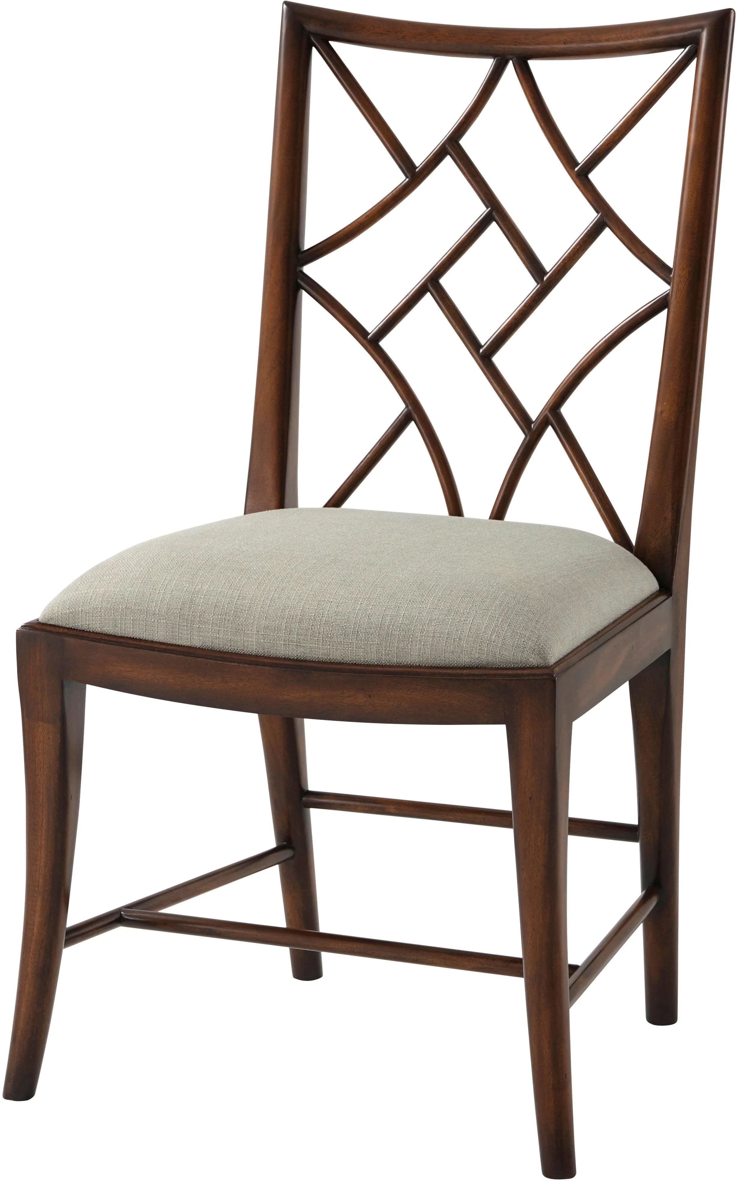 A Delicate Trellis Side Chair - Set Of 2 - Frankwebs