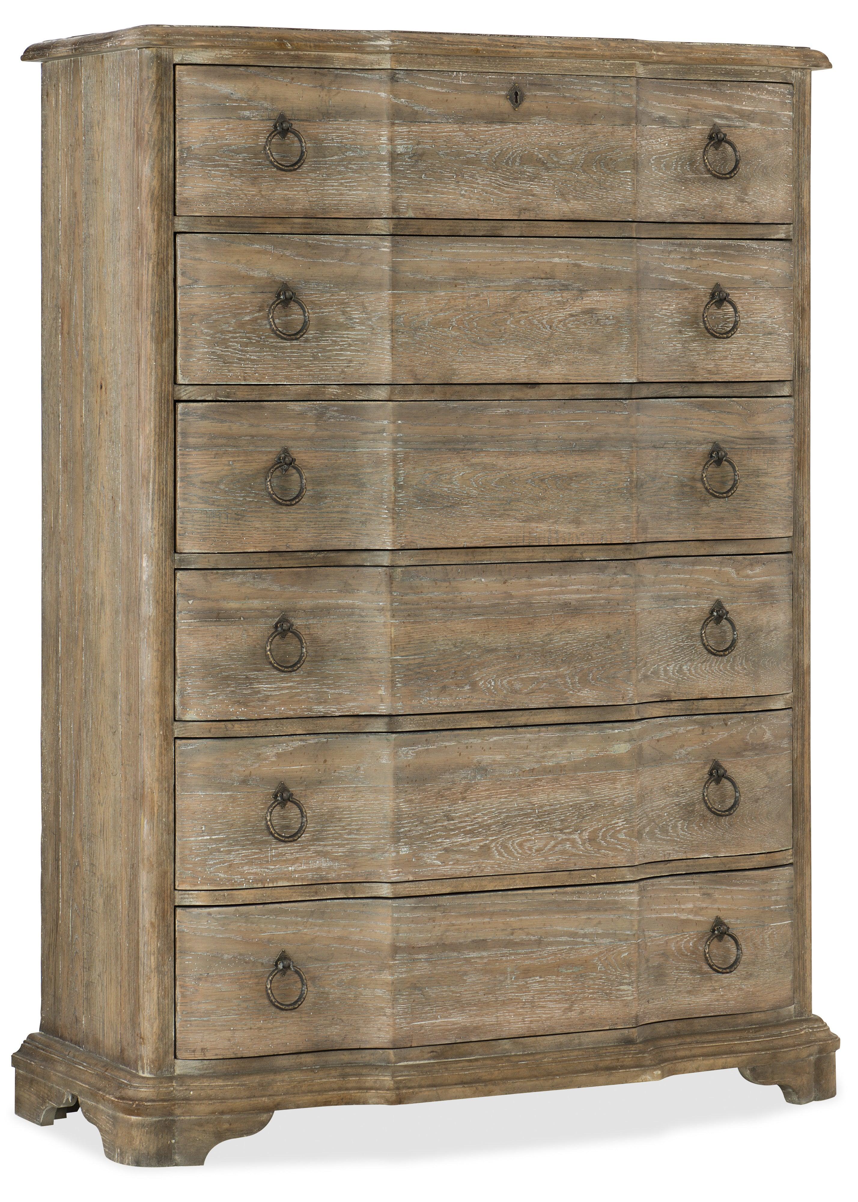 Boheme Chimay Six-Drawer Dresser - Frankwebs