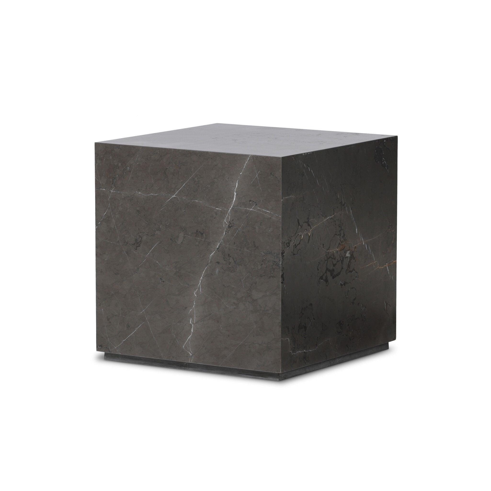 Modern Marble Plinth End Table - Frankwebs
