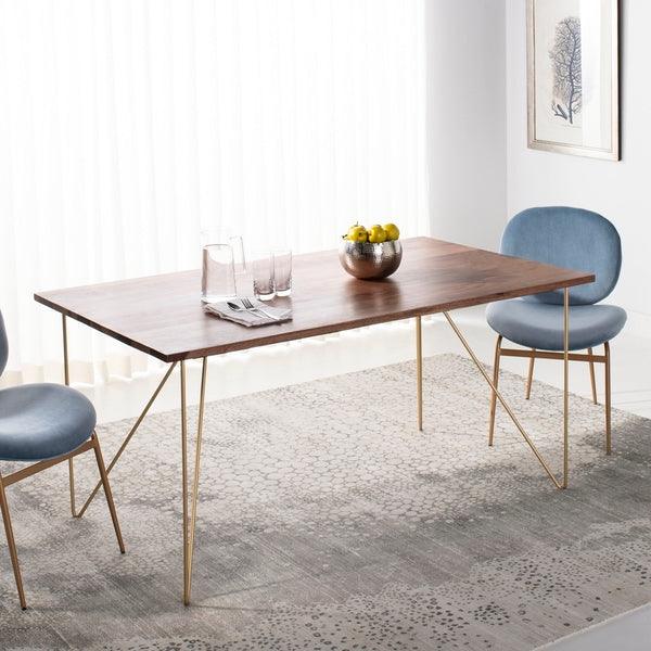 CAPTAIN HAIRPIN LEGS WOOD DINING TABLE - Frankwebs