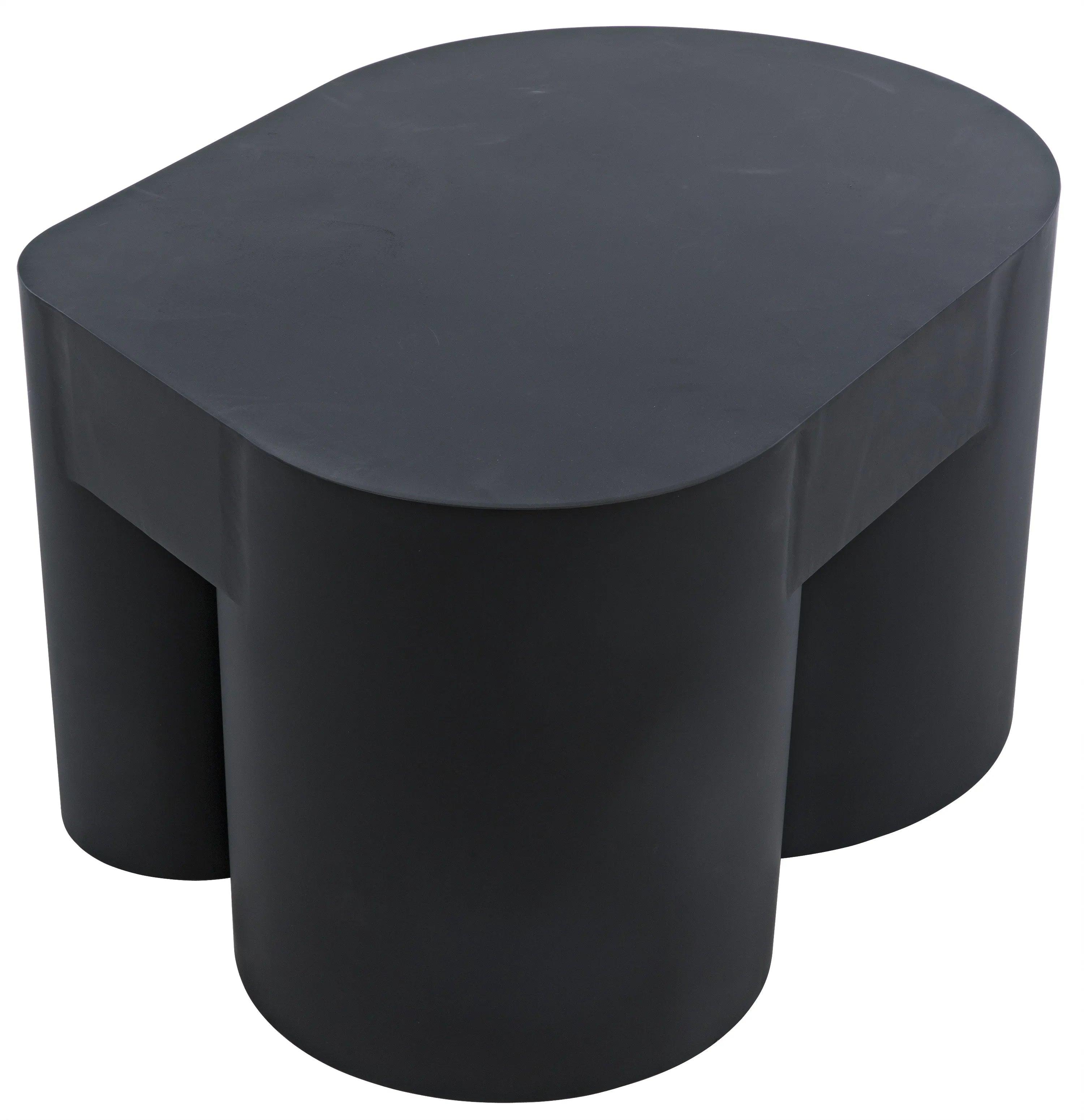 Bain Coffee Table, Black Steel - Frankwebs