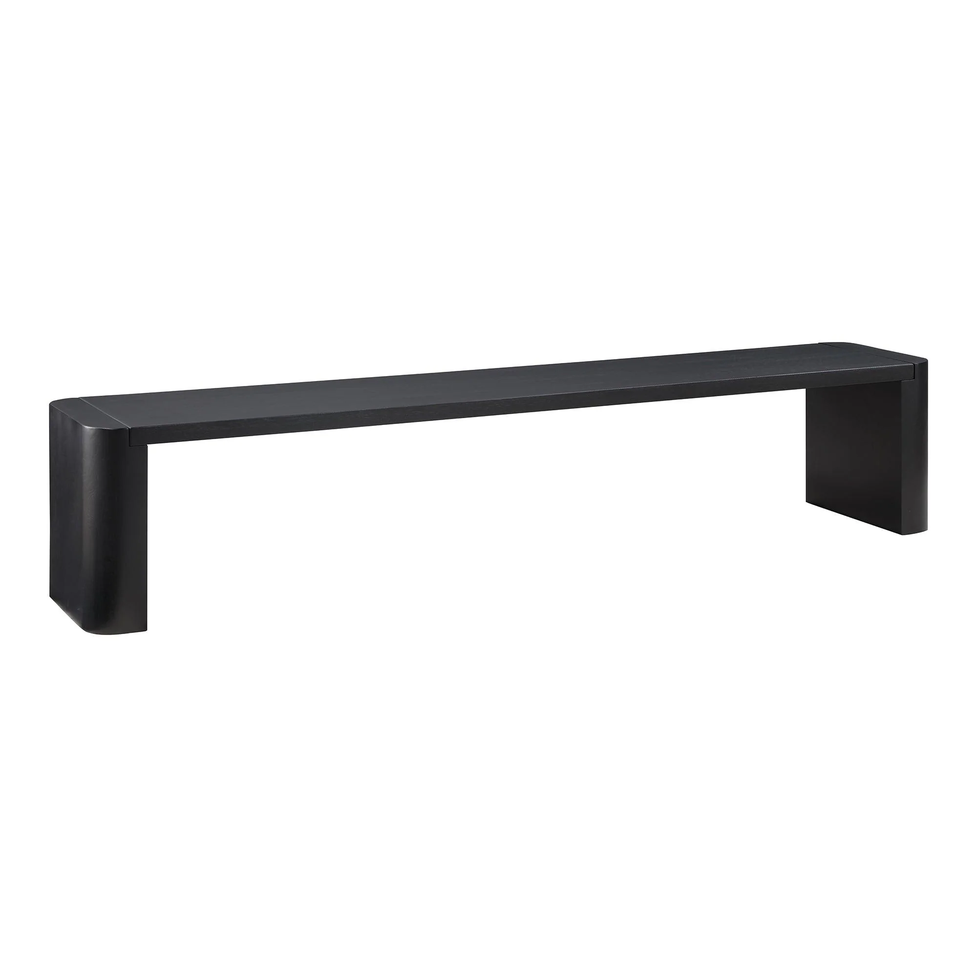 Post Dining Bench Large Black - Frankwebs