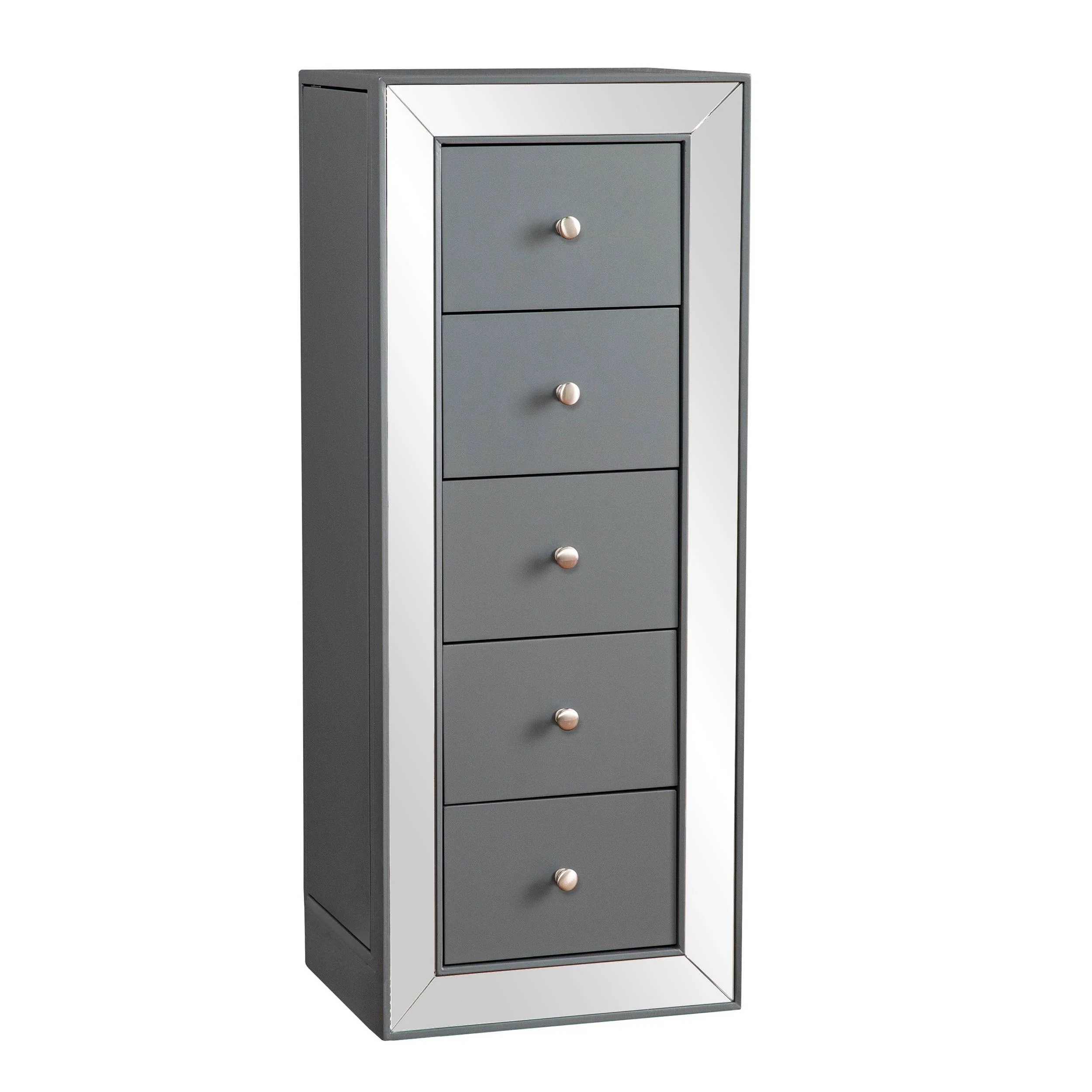 Wanley 5-Drawer Jewelry Armoire - Frankwebs