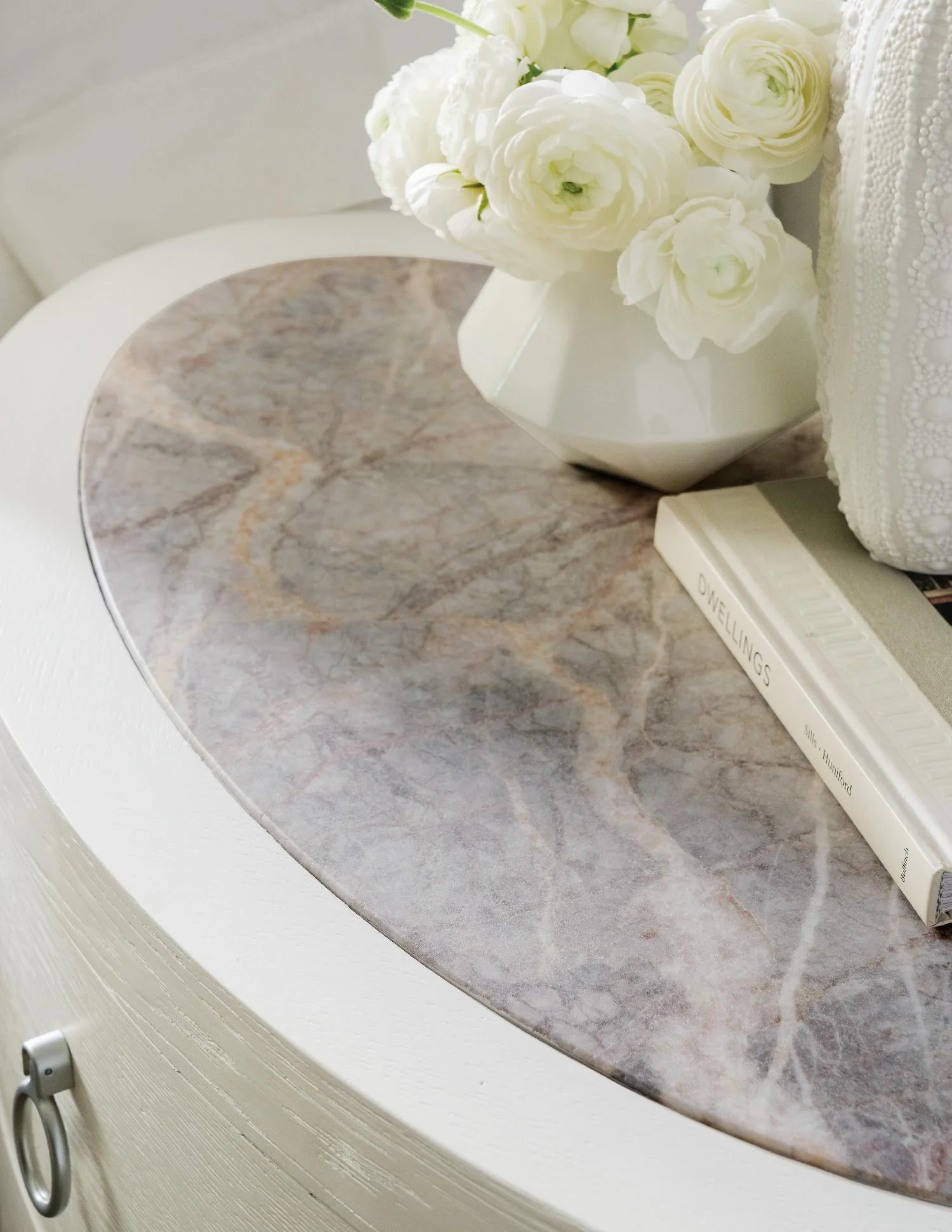 Serenity Wavecrest Oval Nightstand - Frankwebs