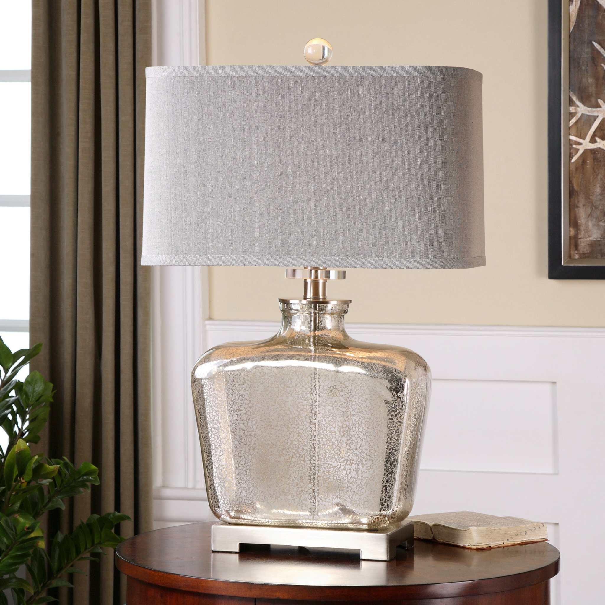 MOLINARA MERCURY GLASS TABLE LAMP - Frankwebs