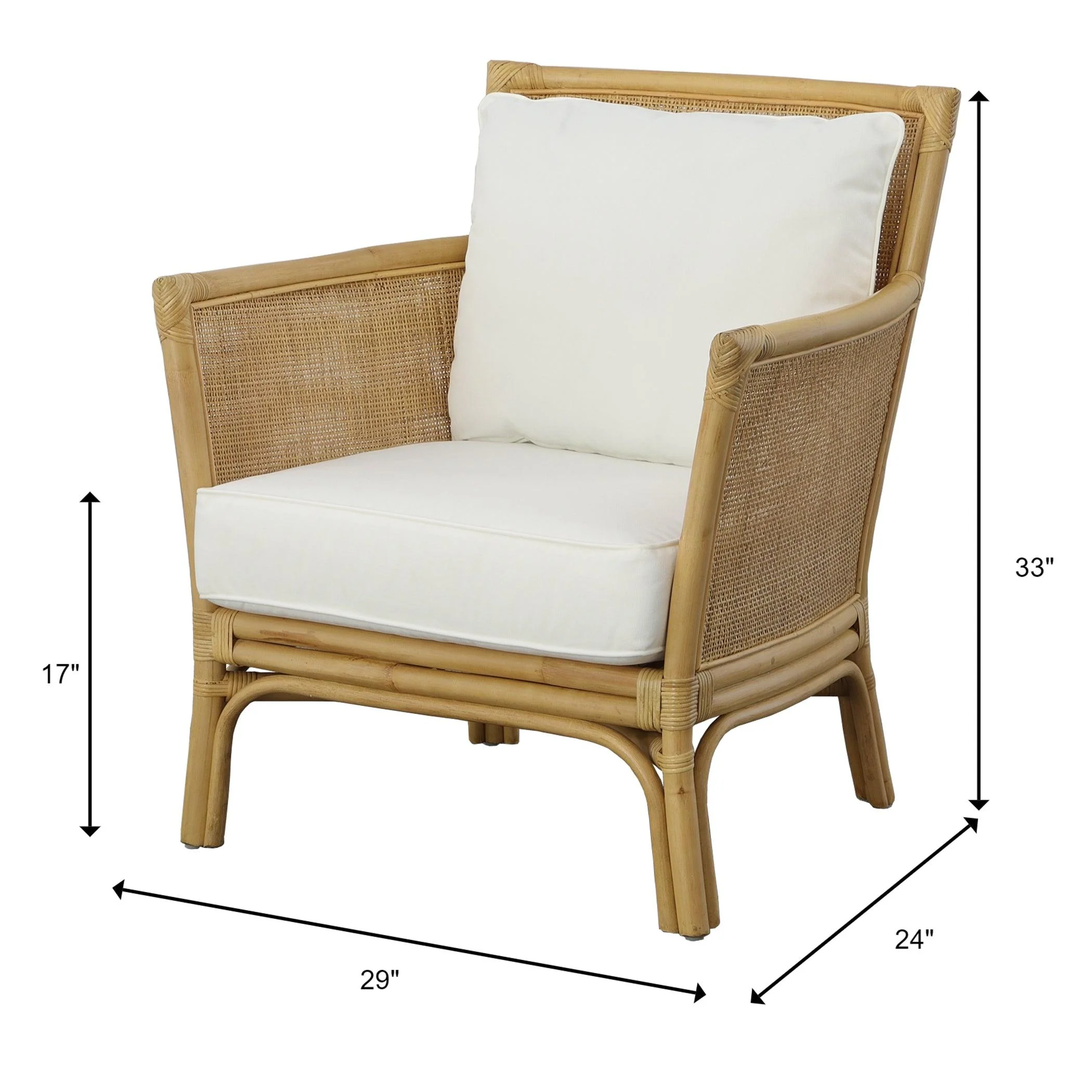 Pacific Rattan Armchair - Frankwebs