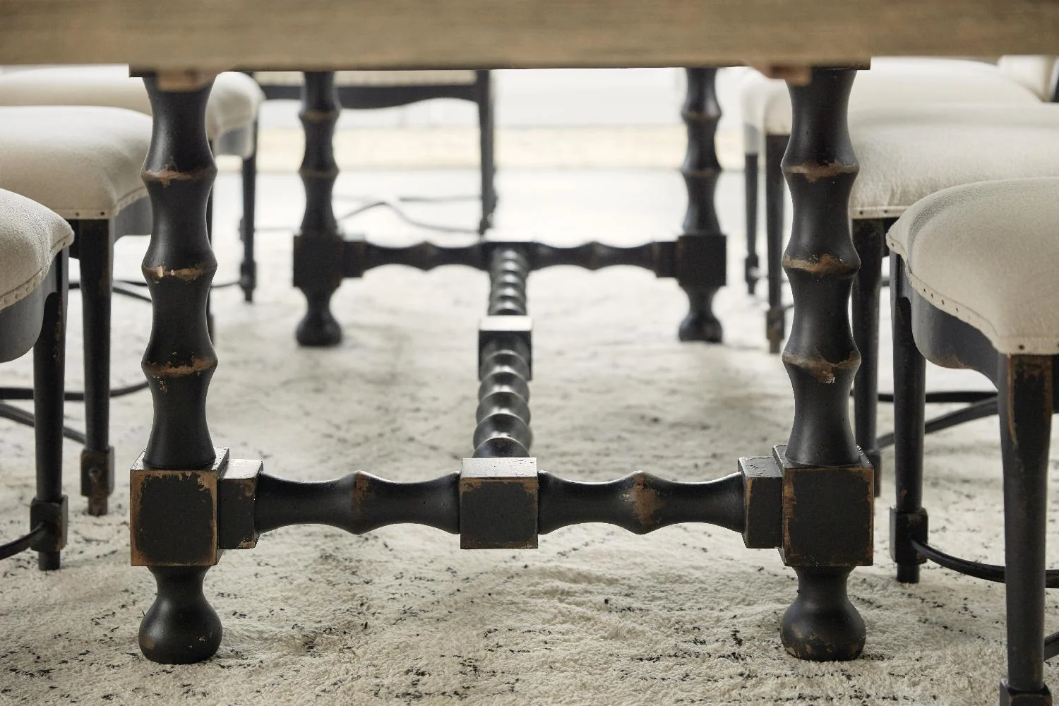 Ciao Bella 84in Trestle Table - Frankwebs