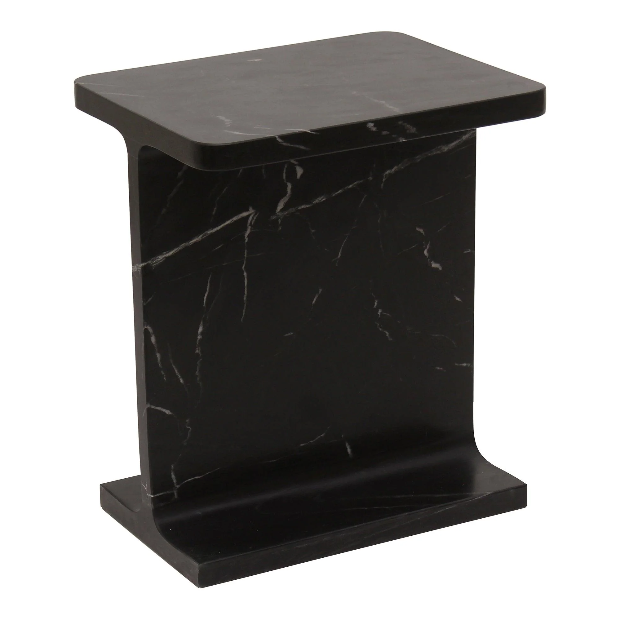 Tullia Accent Table Black - Frankwebs