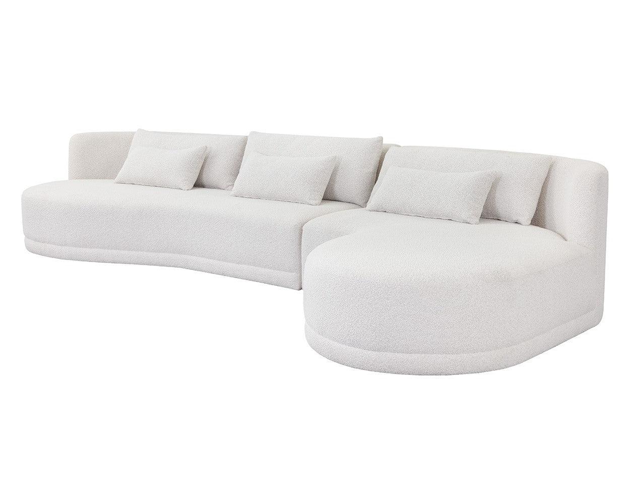 Laken Sofa Chaise - Frankwebs