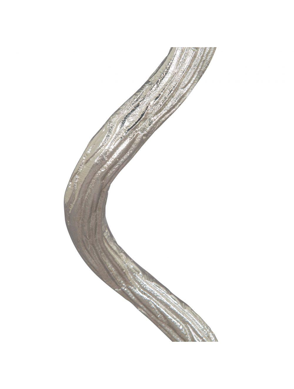 Joel Side Table White & Silver - Frankwebs