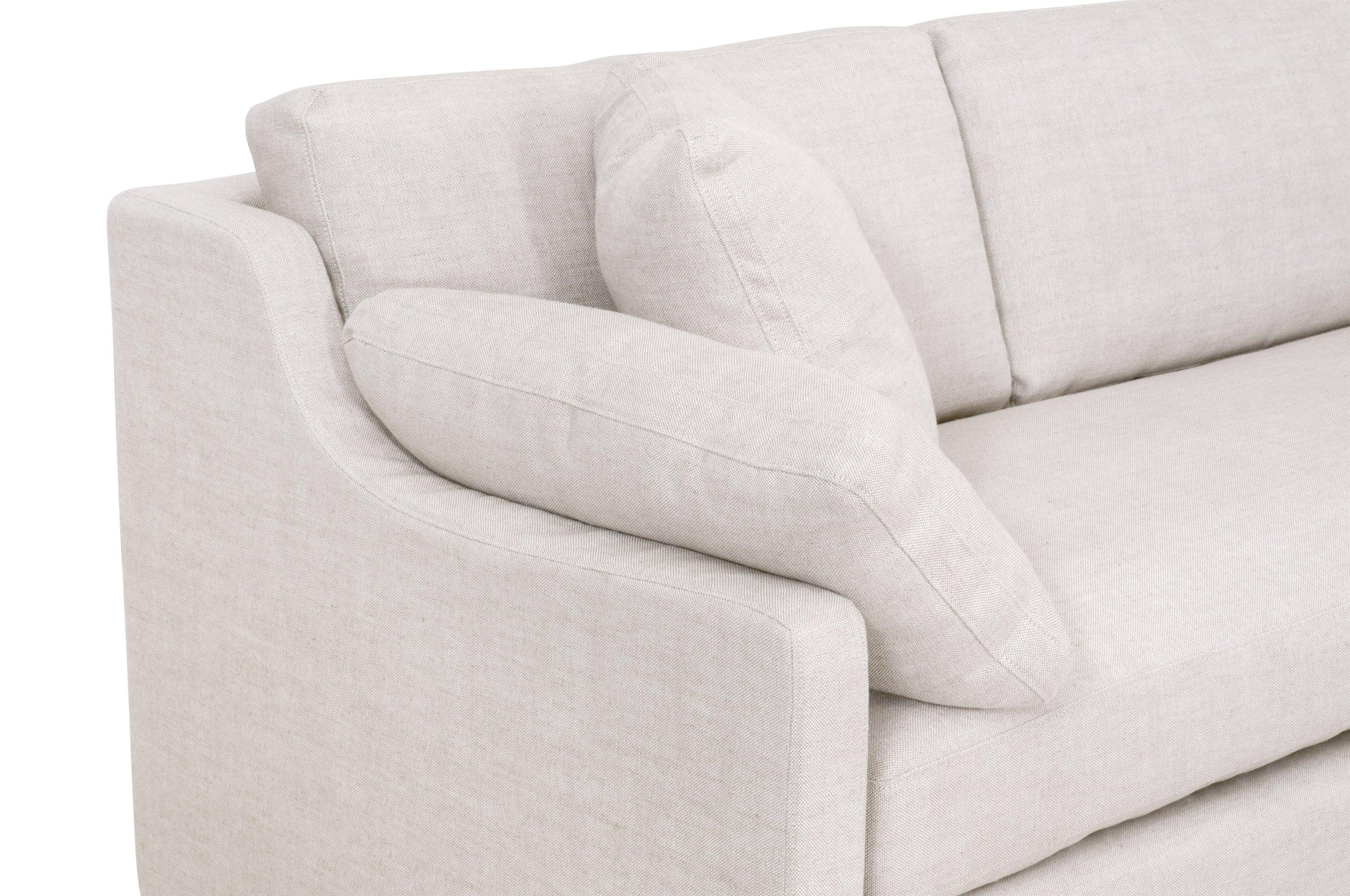 Lena Modular Slipcover 2-Seat Left Slope Arm Sofa - Frankwebs