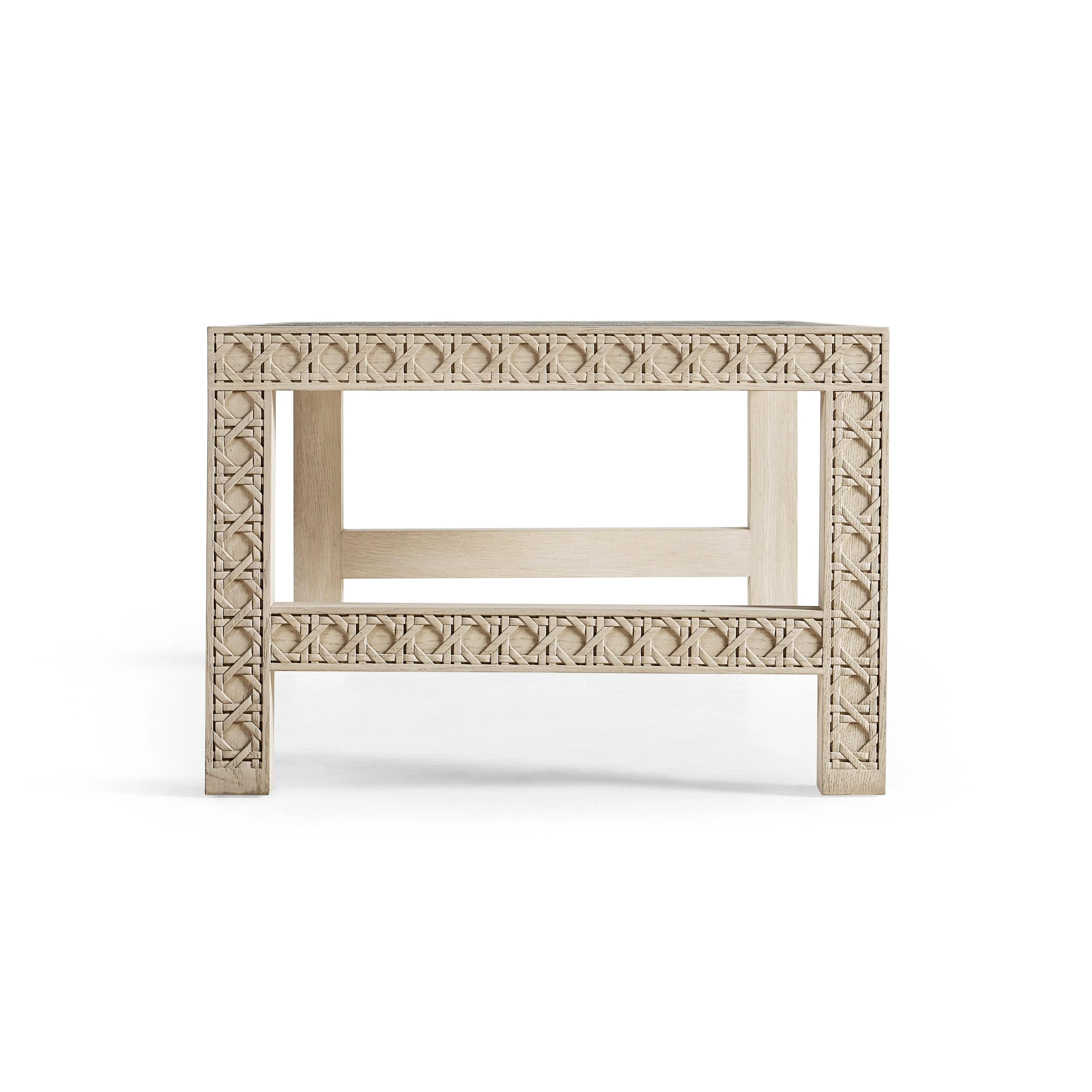 Water Cnoidal Cane Carved Cocktail Table 1 - Frankwebs