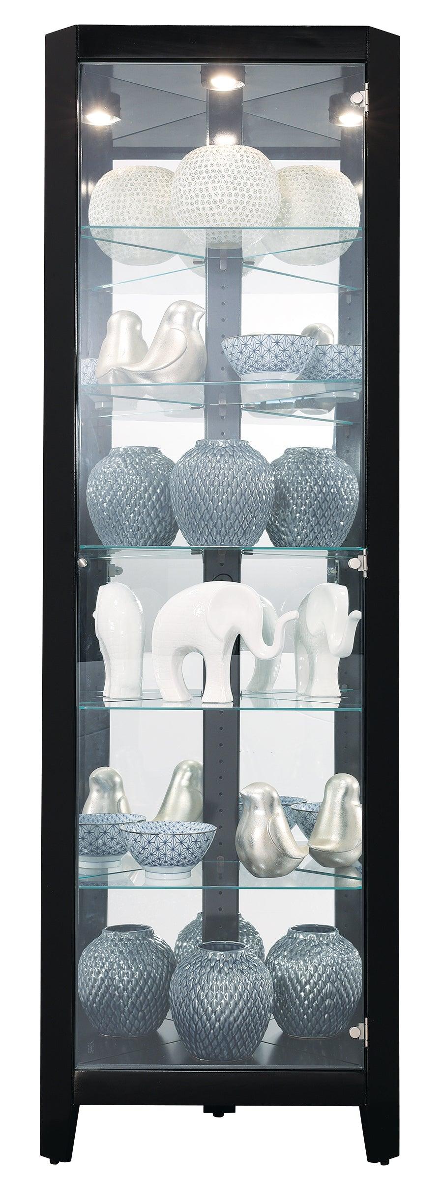 Tamsin III Corner Curio Cabinet - Frankwebs