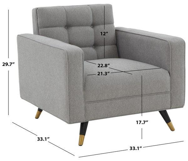 BRADSON TUFTED BACK ACCENT CHAIR - Frankwebs