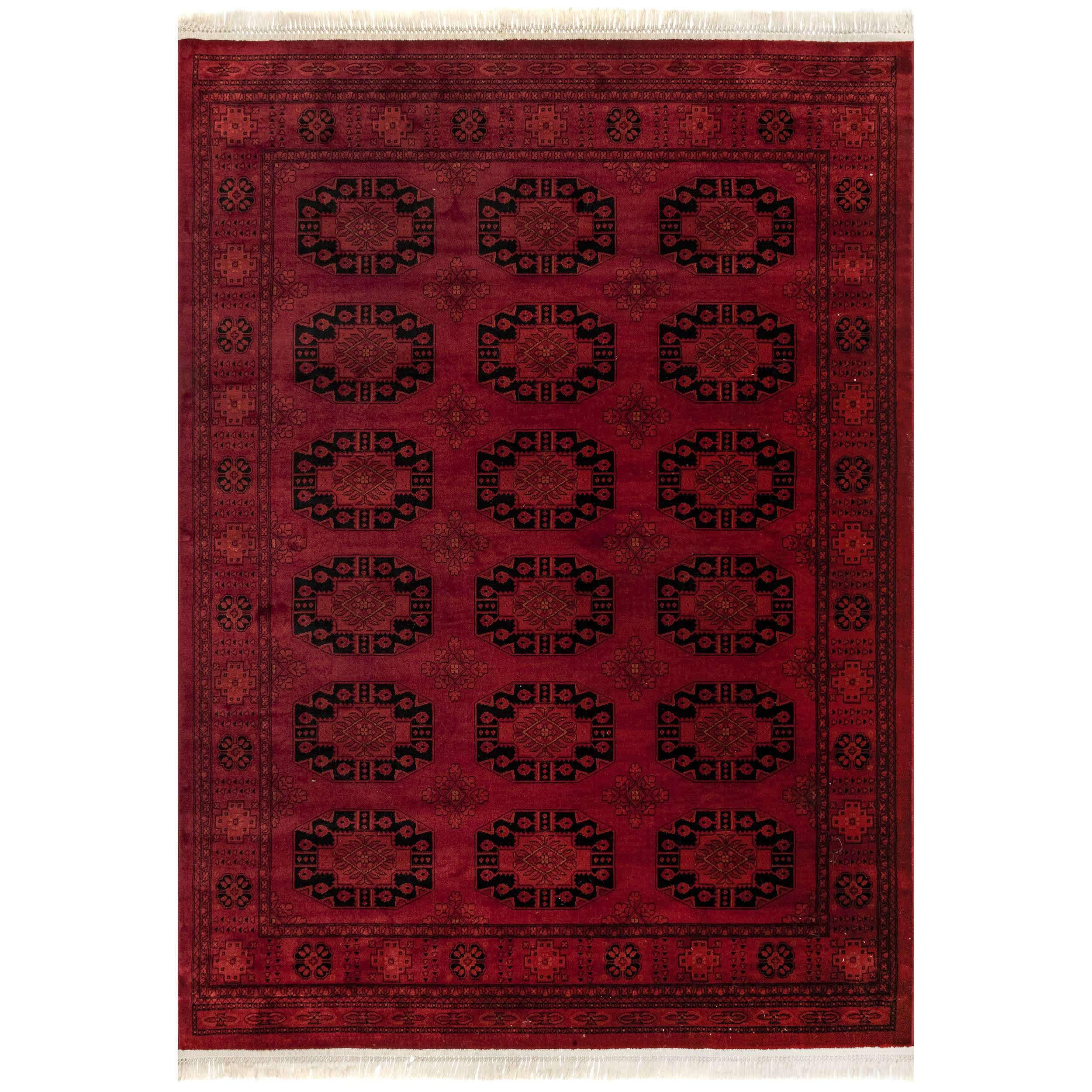 Diandra Traditional Persian Motif Fringe Area Rug - Frankwebs