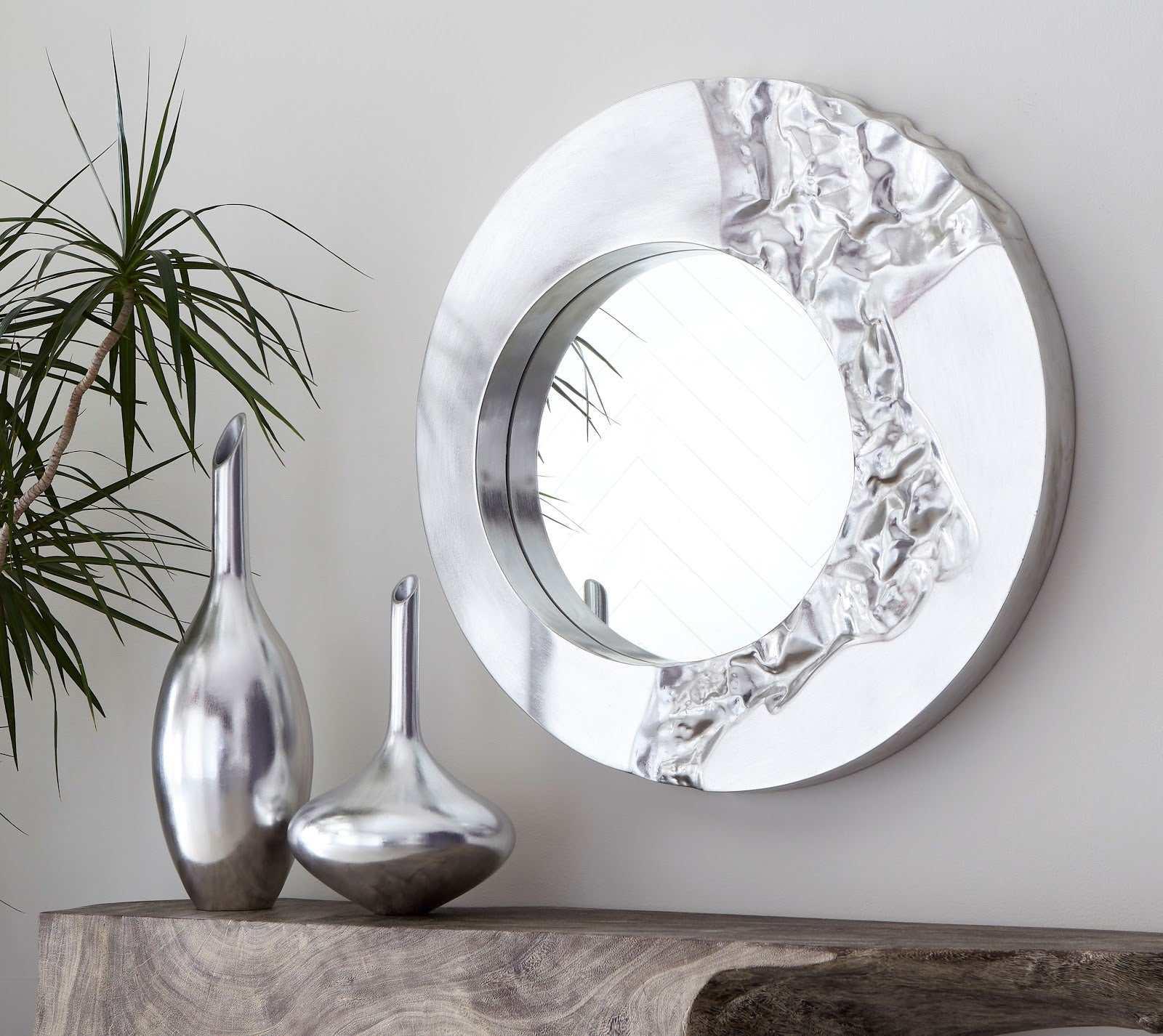 Mercury Mirror, Silver Leaf - Frankwebs