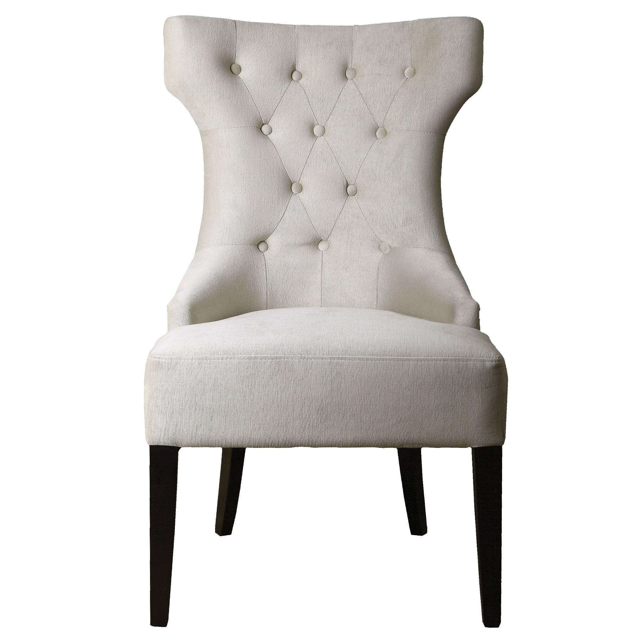 Arlette Tufted Wing Chair - Frankwebs
