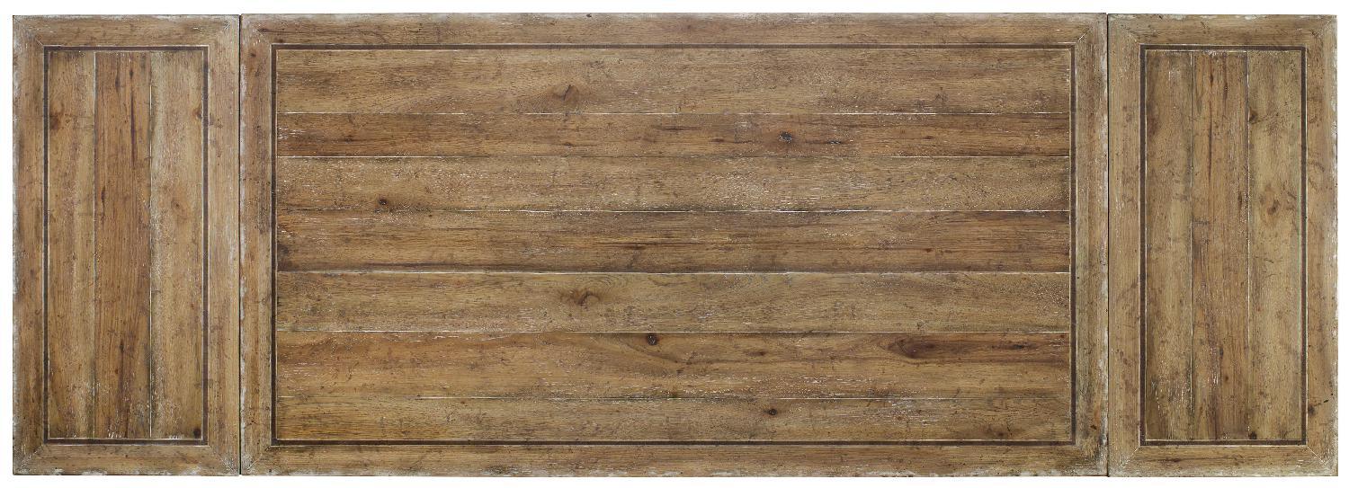 Chatelet Refectory Rectangle Trestle Dining Table with Two 22'' Leaves - Frankwebs