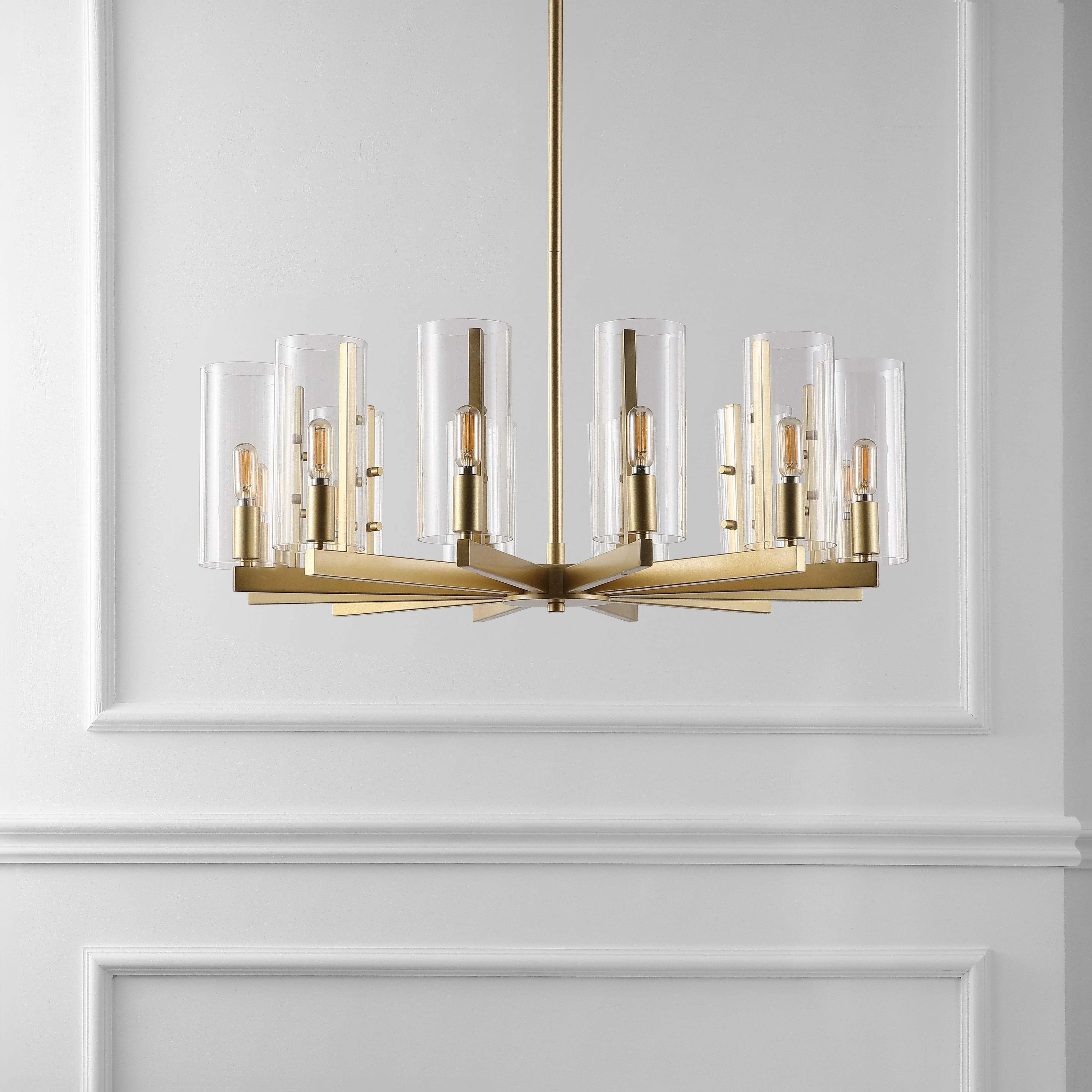 BENICIO GOLD CHANDELIER - Frankwebs