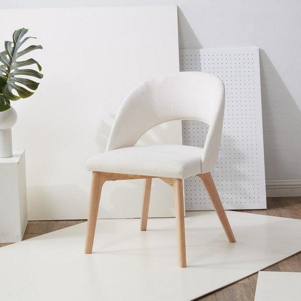 ROWLAND LINEN DINING CHAIR - Frankwebs