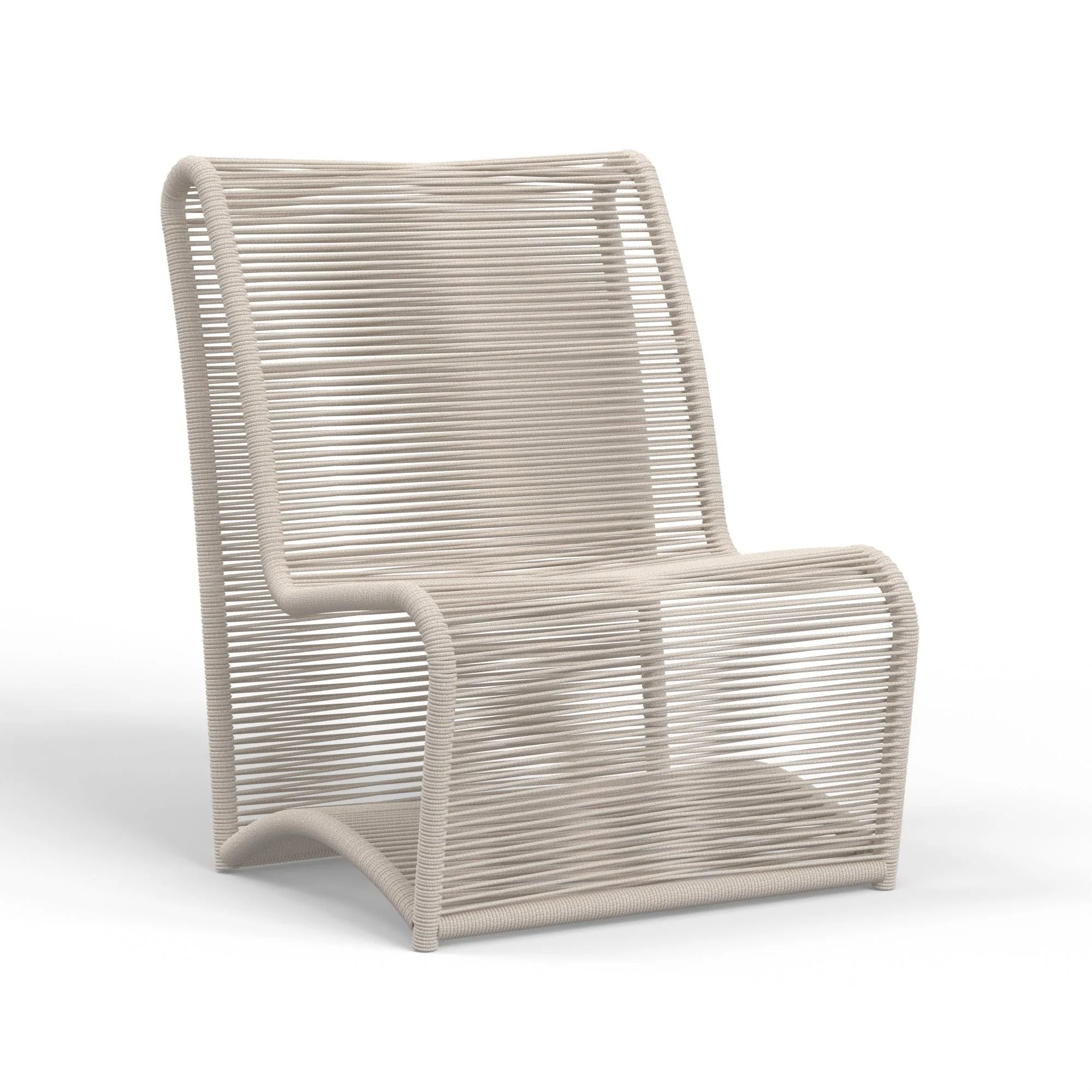 Bazaar Sand Armless Club Chair - Frankwebs