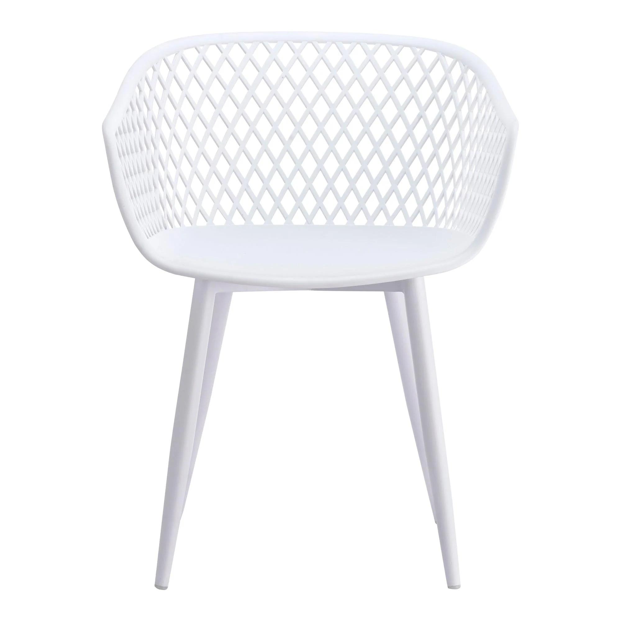Piazza Outdoor Chair White - Set Of Two - Frankwebs