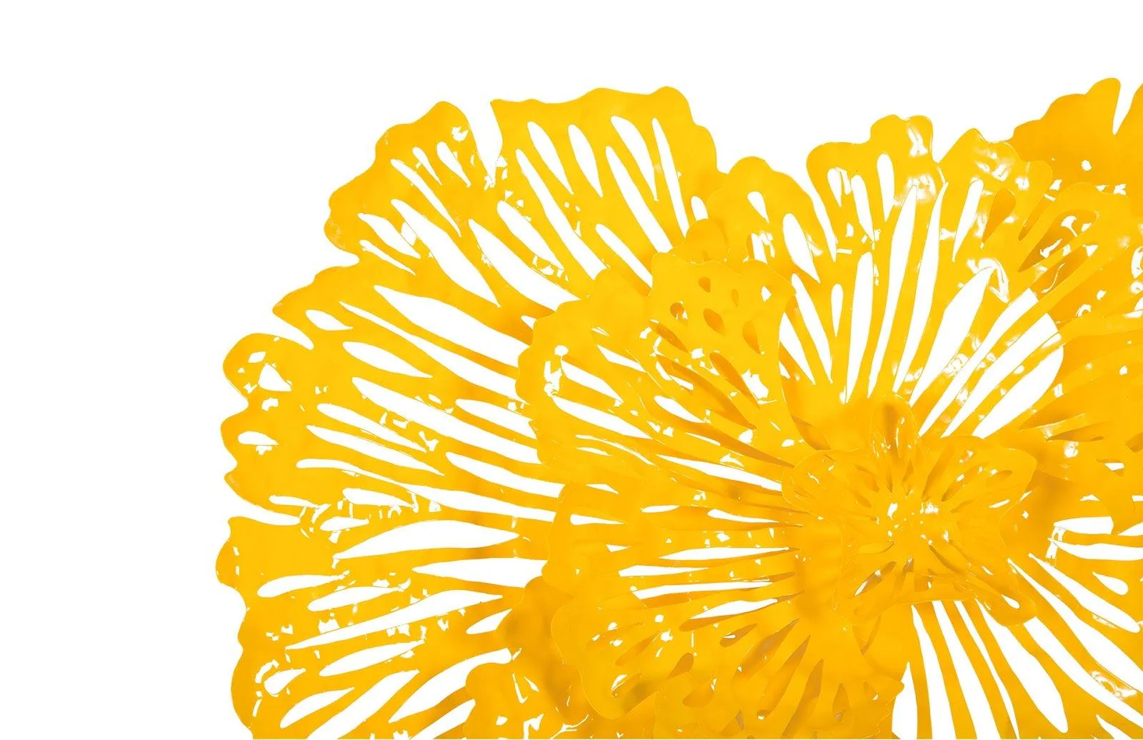 Flower Wall Art, Small, Dandelion, Metal - Frankwebs