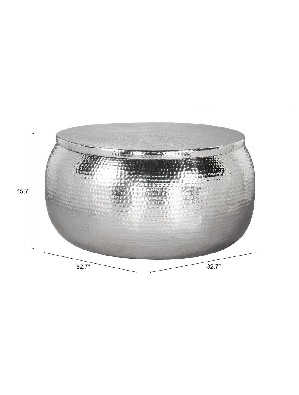 Solo Coffee Table Silver - Frankwebs