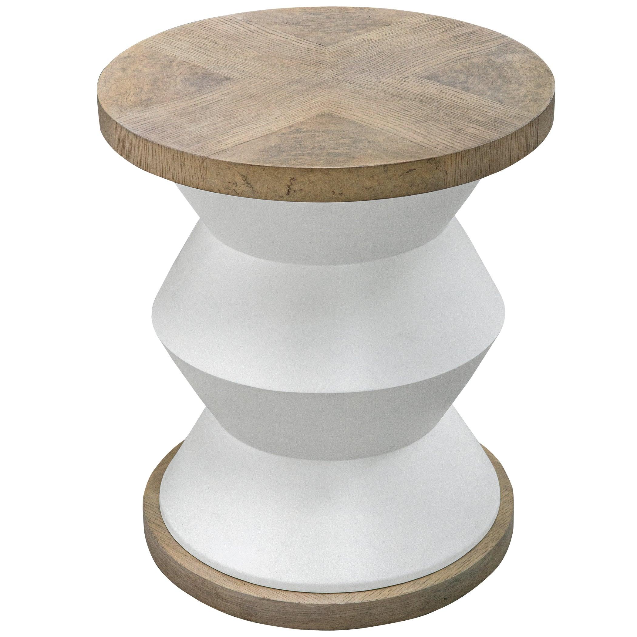 Spool Geometric Side Table - Frankwebs