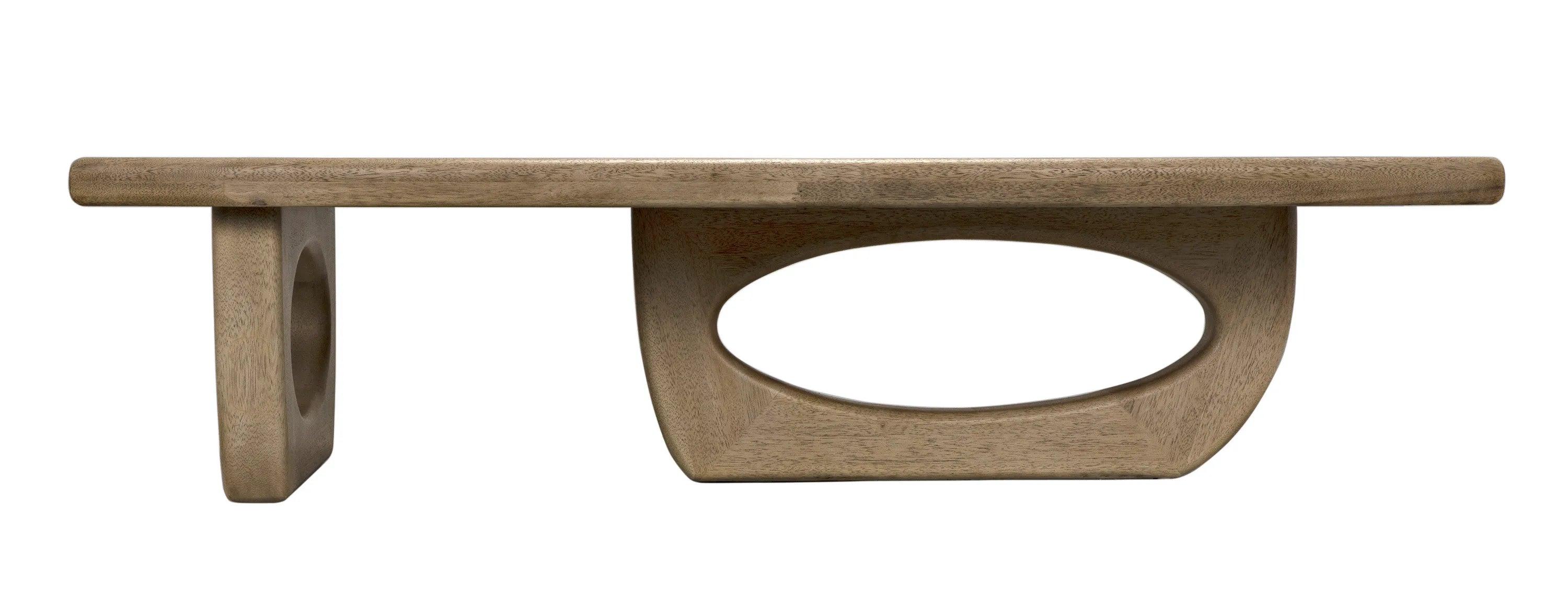 Douglas Coffee Table, Bleached Walnut - Frankwebs