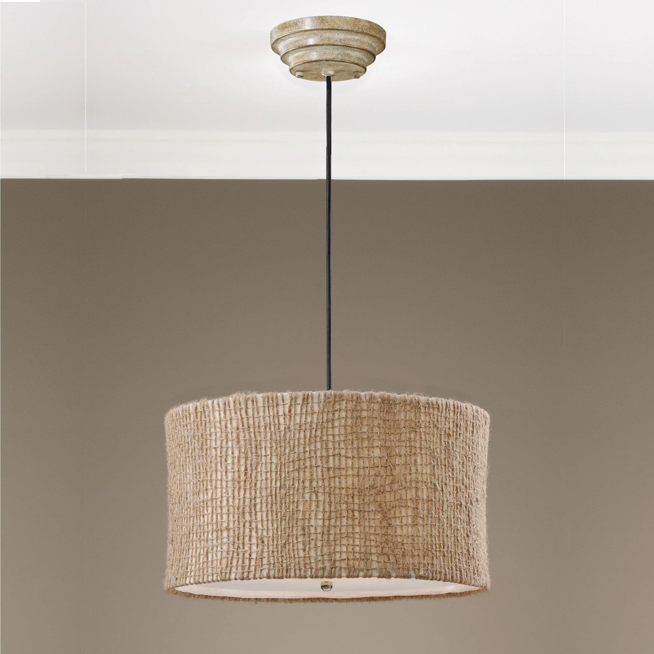 BURLESON 3 LIGHT DRUM PENDANT - Frankwebs
