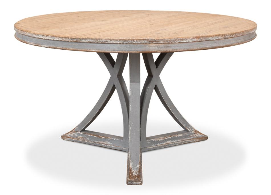 Flying Buttress Dining Table - Grey - Frankwebs