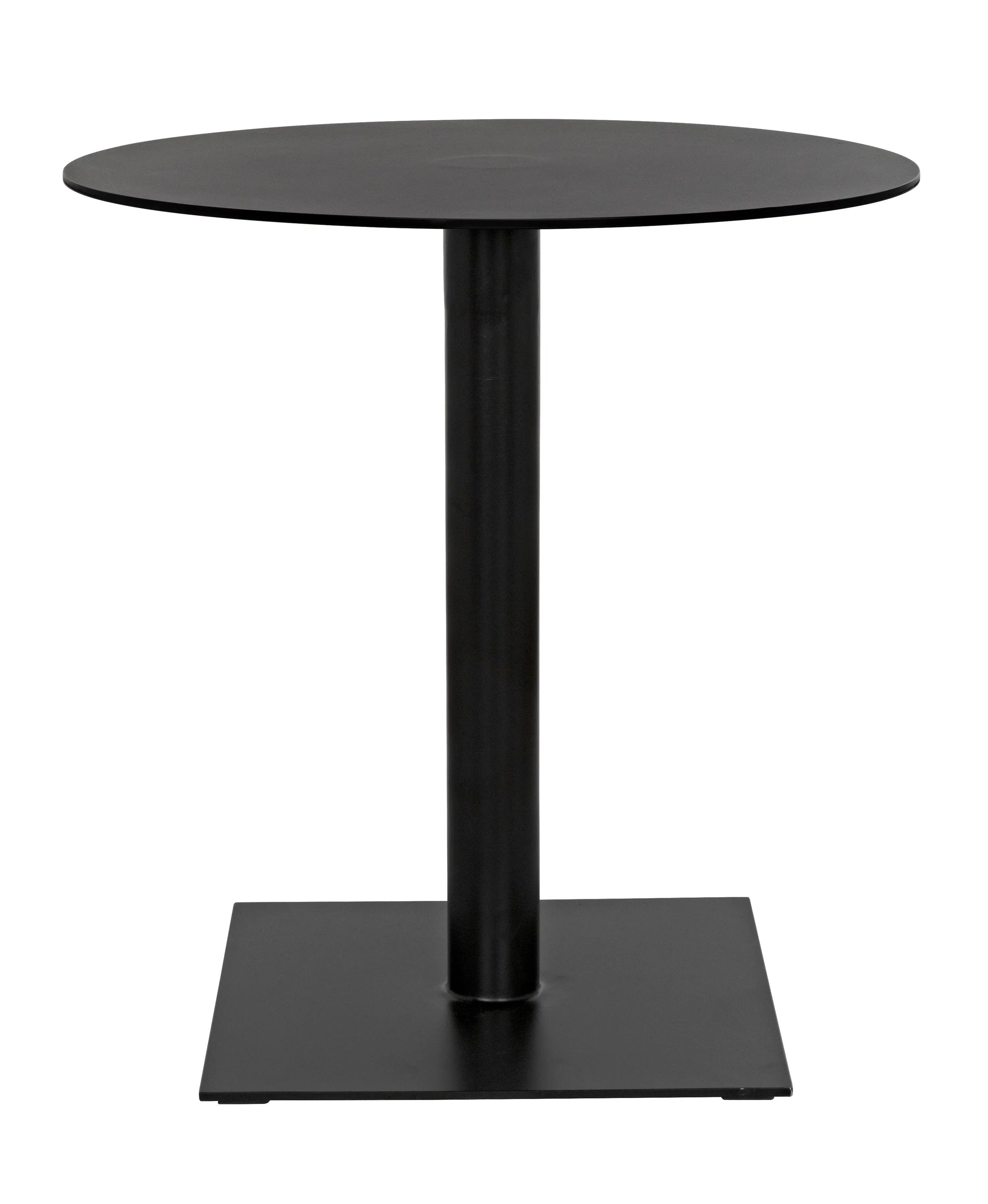 Mies Side Table, Black Steel - Frankwebs