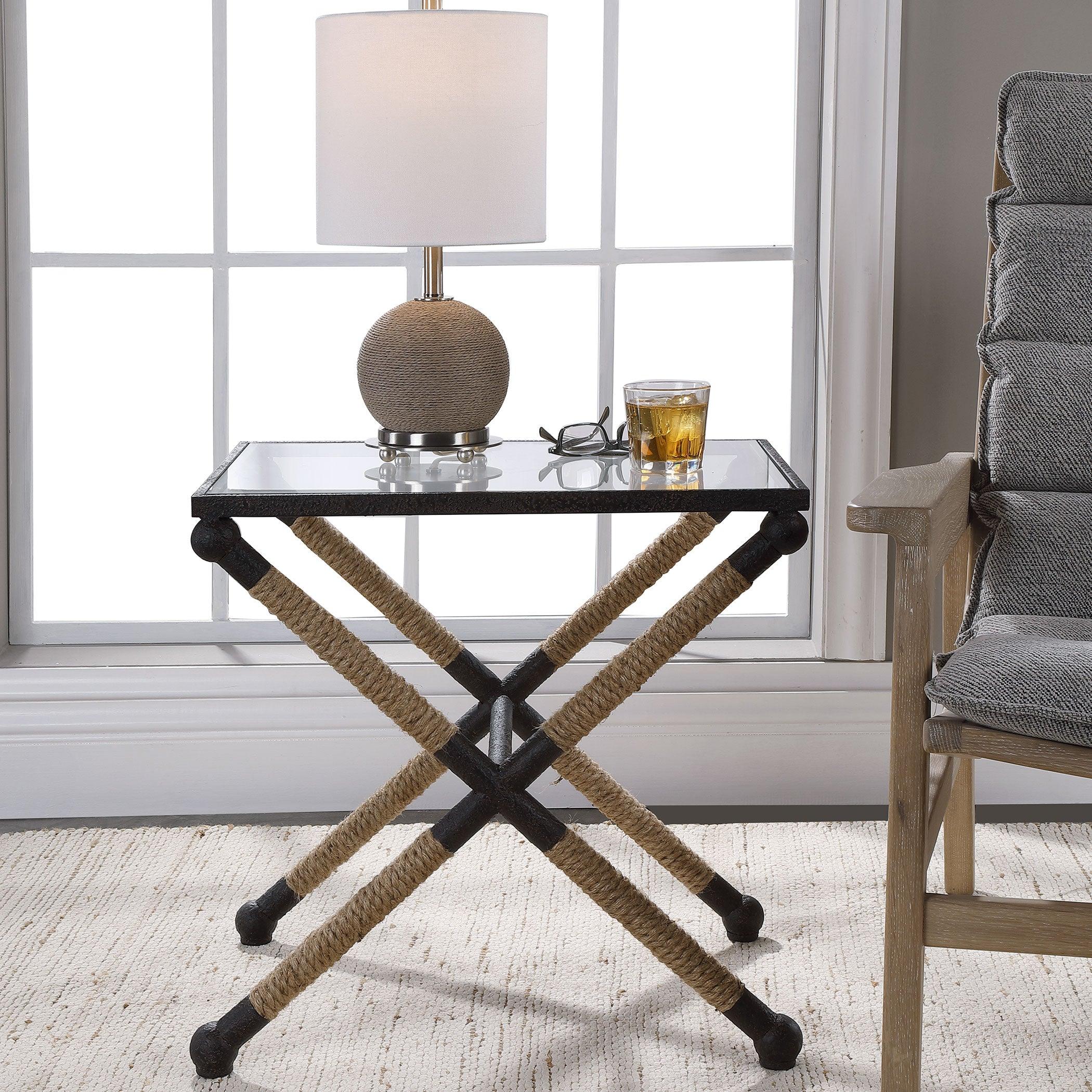 BRADDOCK COASTAL ACCENT TABLE - Frankwebs
