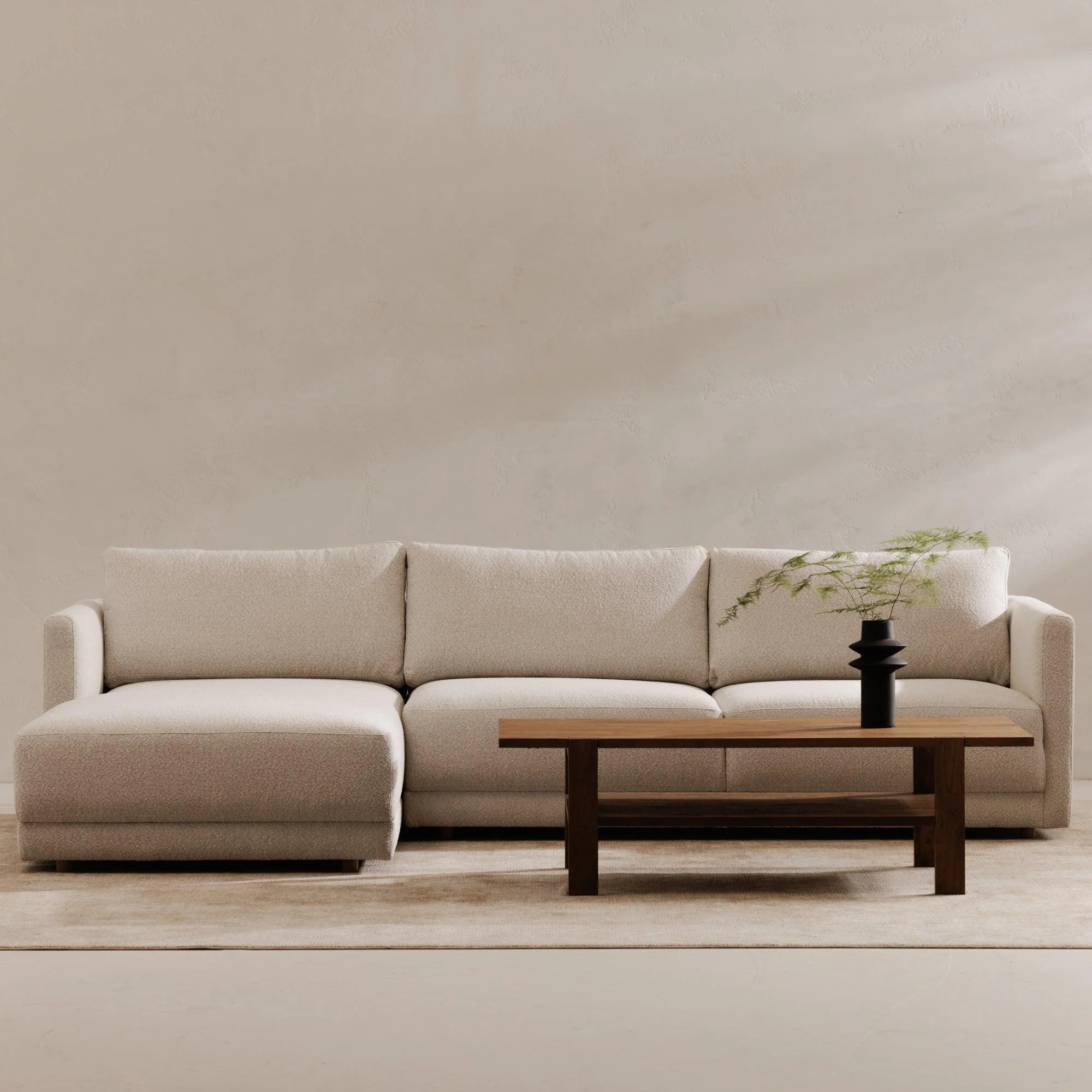 Bryn Sectional Oyster Left - Frankwebs