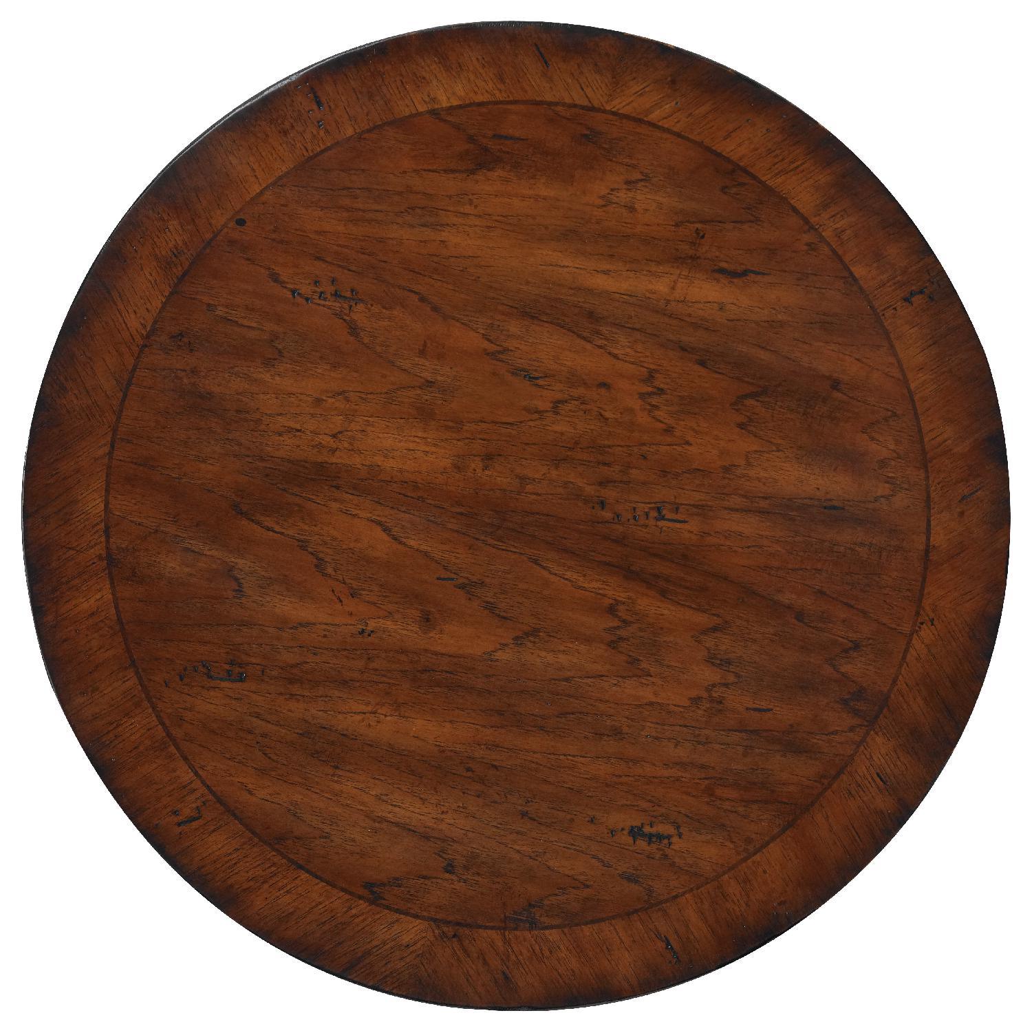 Round Pedestal Accent Table - Frankwebs