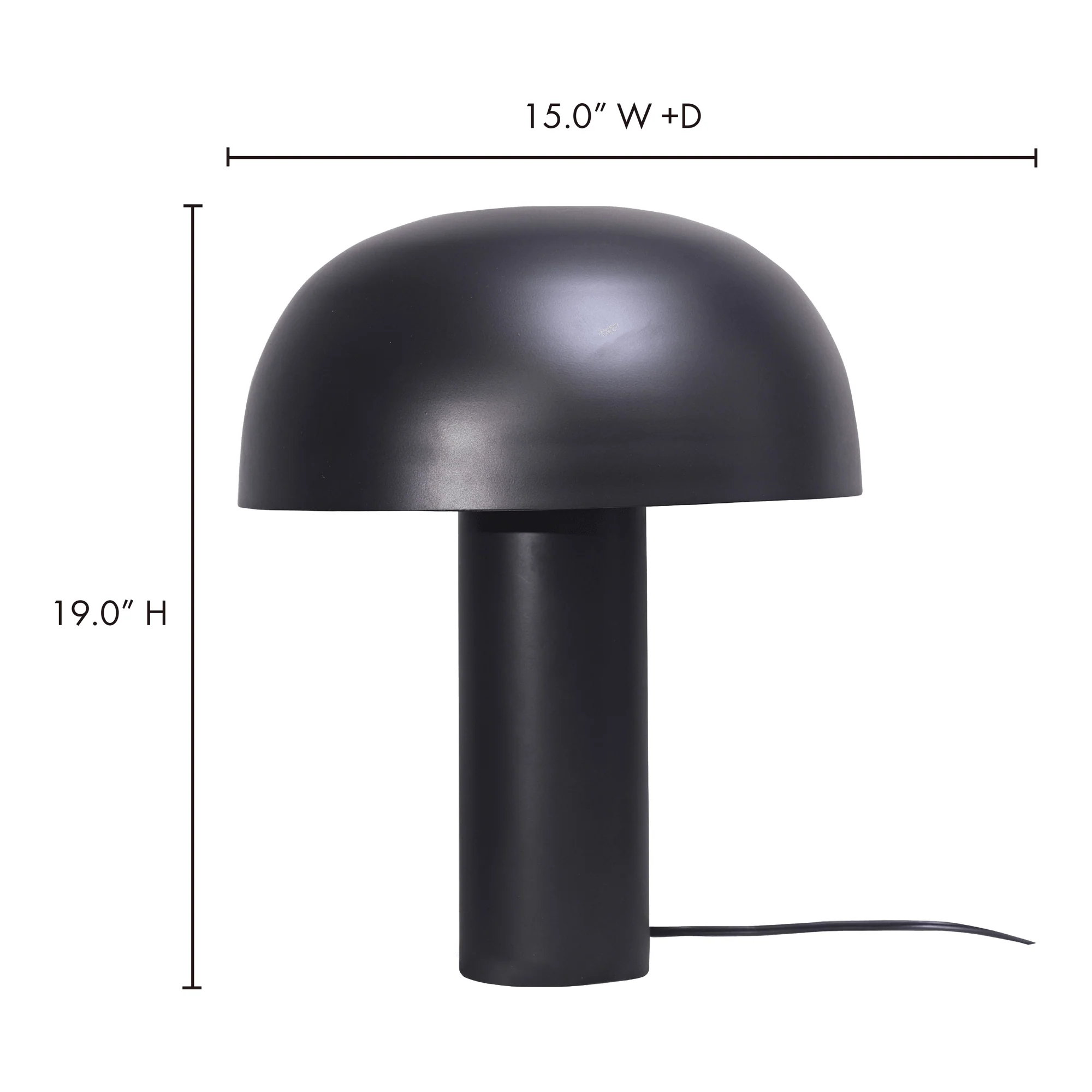 Nanu Table Lamp Black - Frankwebs