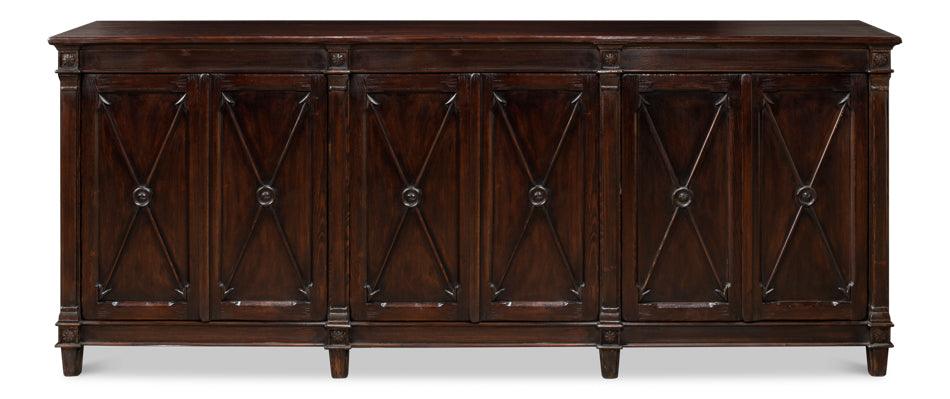 Marksman Sideboard - Dark Brown - Frankwebs