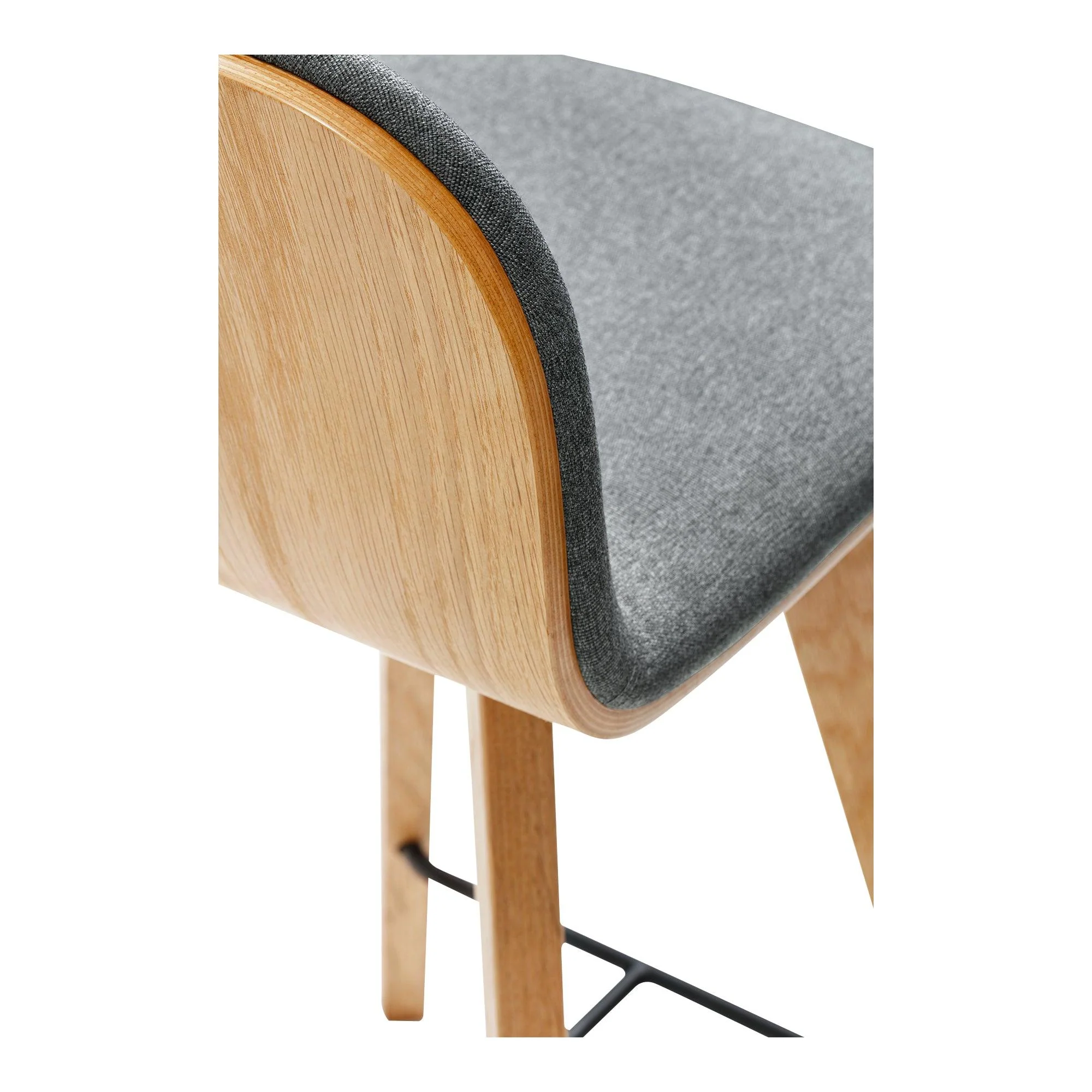 Napoli Counter Stool Grey - Frankwebs