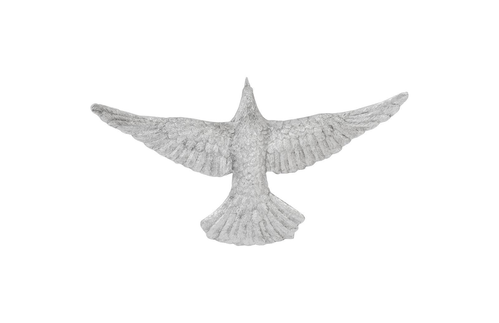 Dove Wall Art, Silver Leaf - Frankwebs