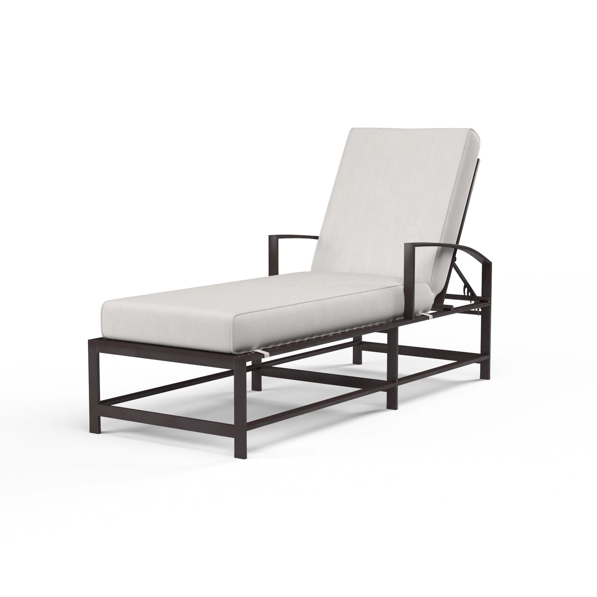 La Jolla Chaise in Canvas Flax w/ Self Welt - Frankwebs