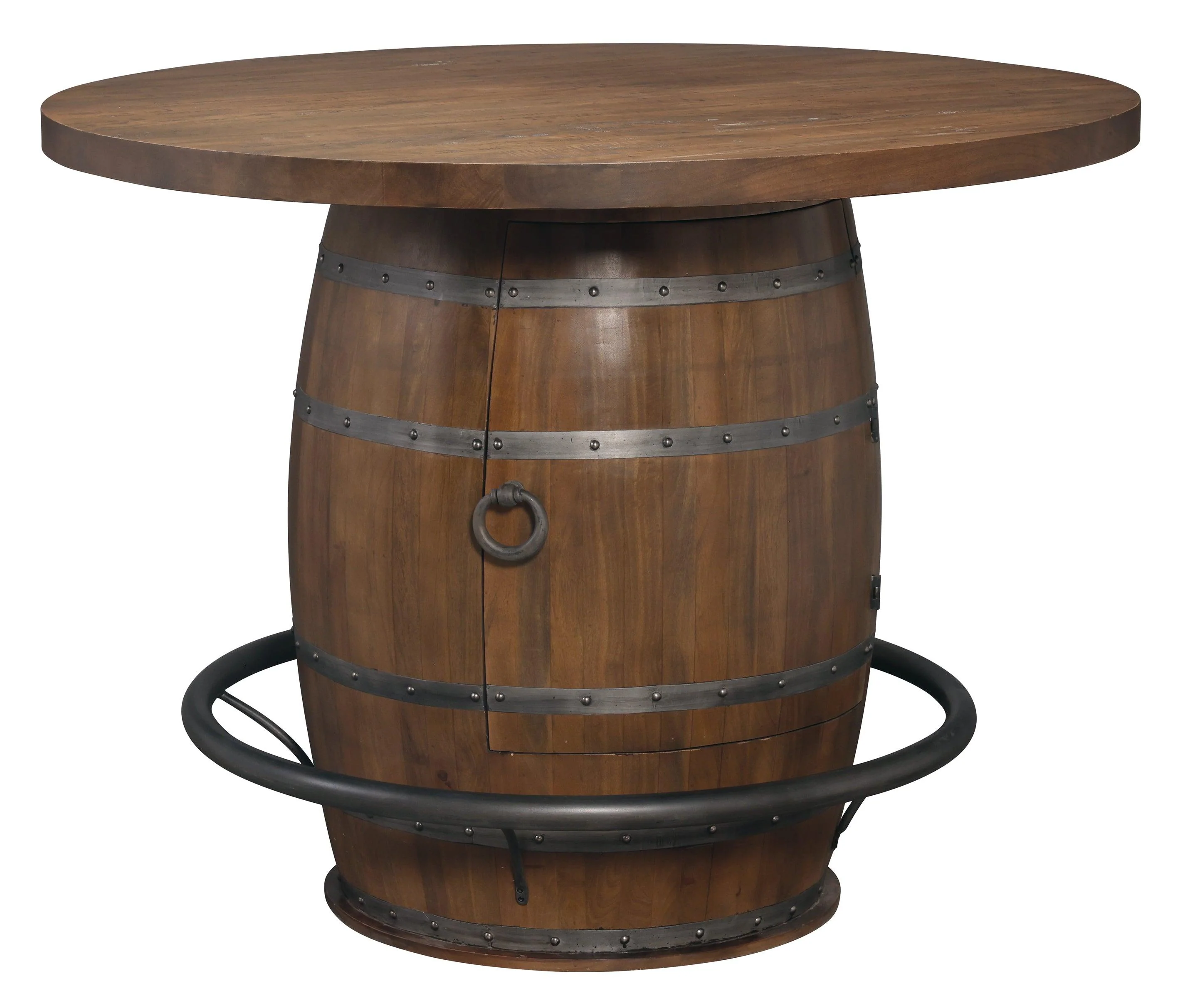 Whiskey Barrel Pub Table - Frankwebs